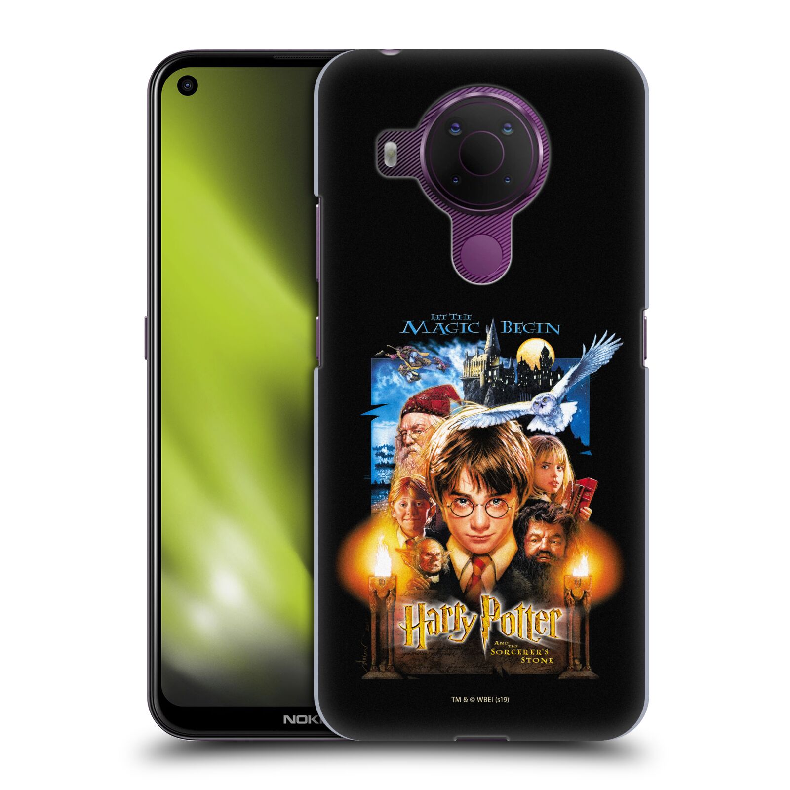 Pouzdro na mobil Nokia 5.4 - HEAD CASE - Harry Potter - Kámen Mudrců