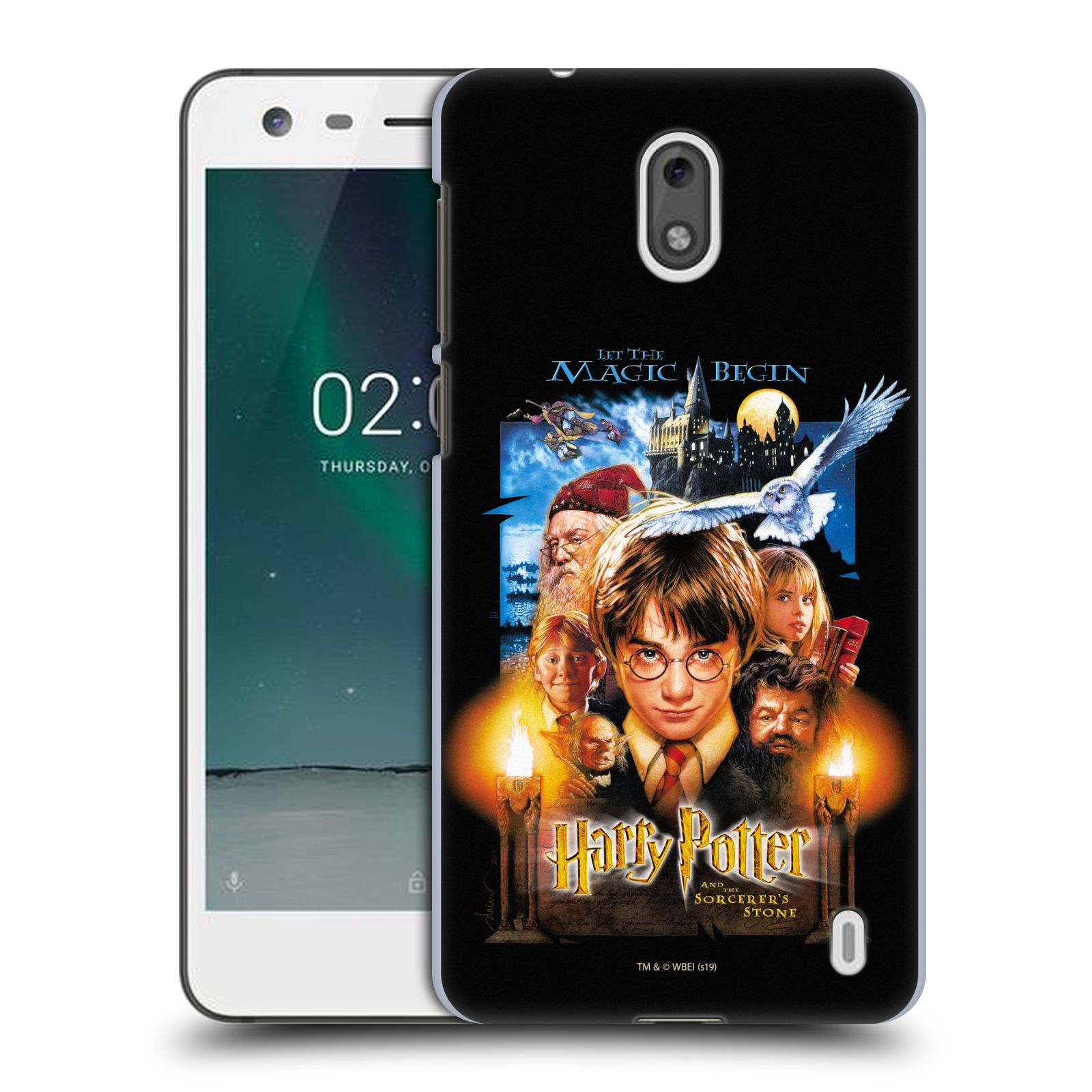 Pouzdro na mobil Nokia 2 - HEAD CASE - Harry Potter - Kámen Mudrců
