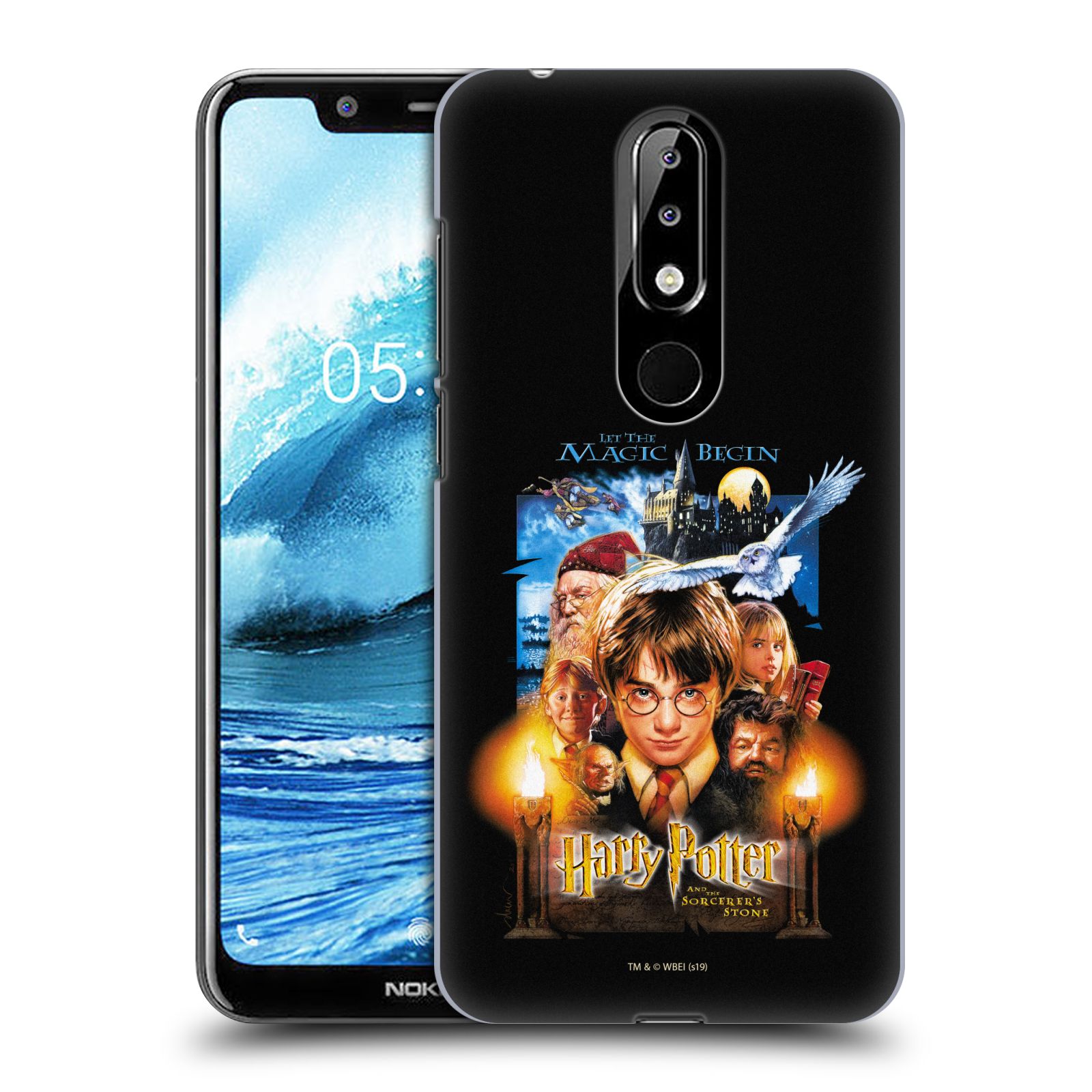 Pouzdro na mobil Nokia 5.1 PLUS - HEAD CASE - Harry Potter - Kámen Mudrců