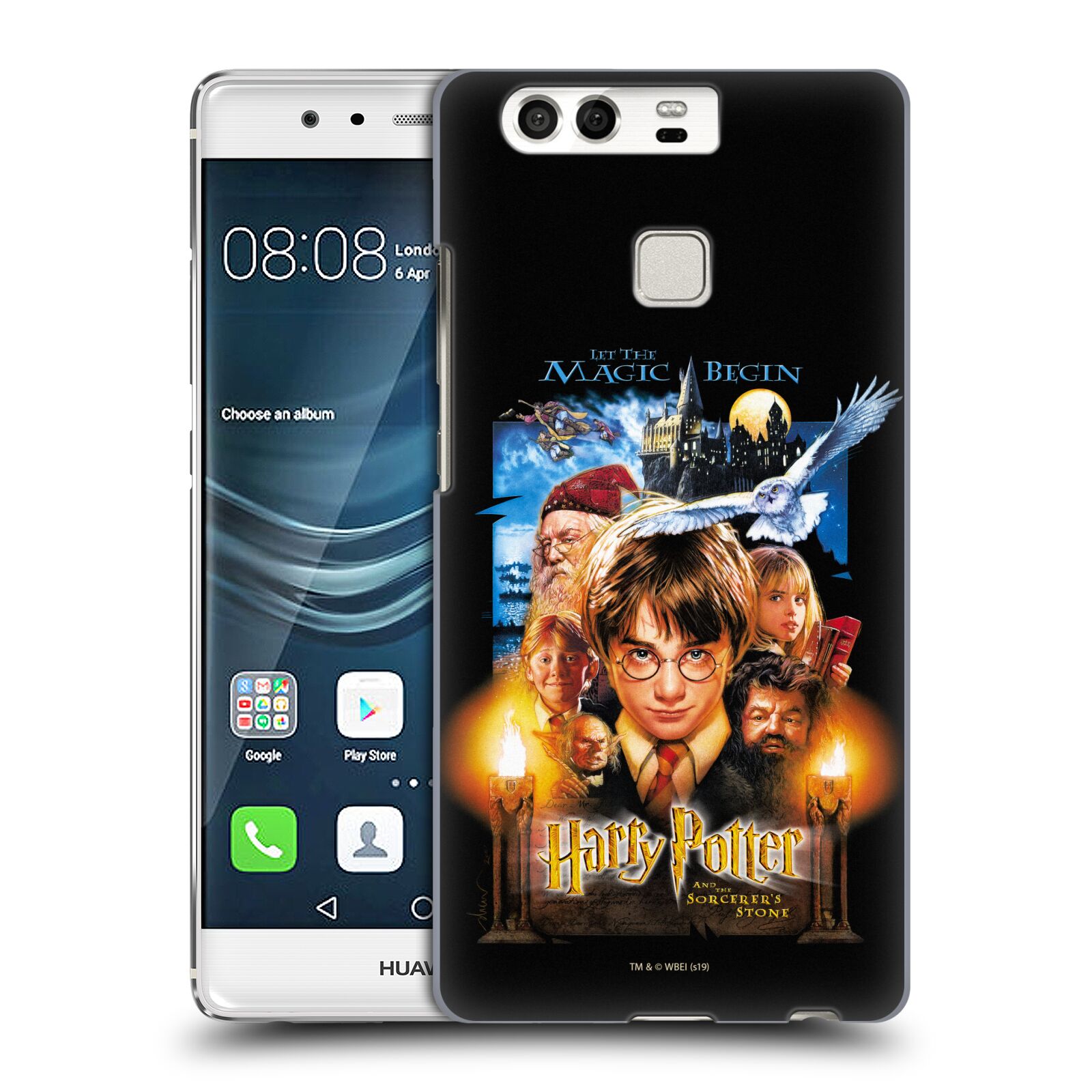 Pouzdro na mobil Huawei P9 / P9 DUAL SIM - HEAD CASE - Harry Potter - Kámen Mudrců