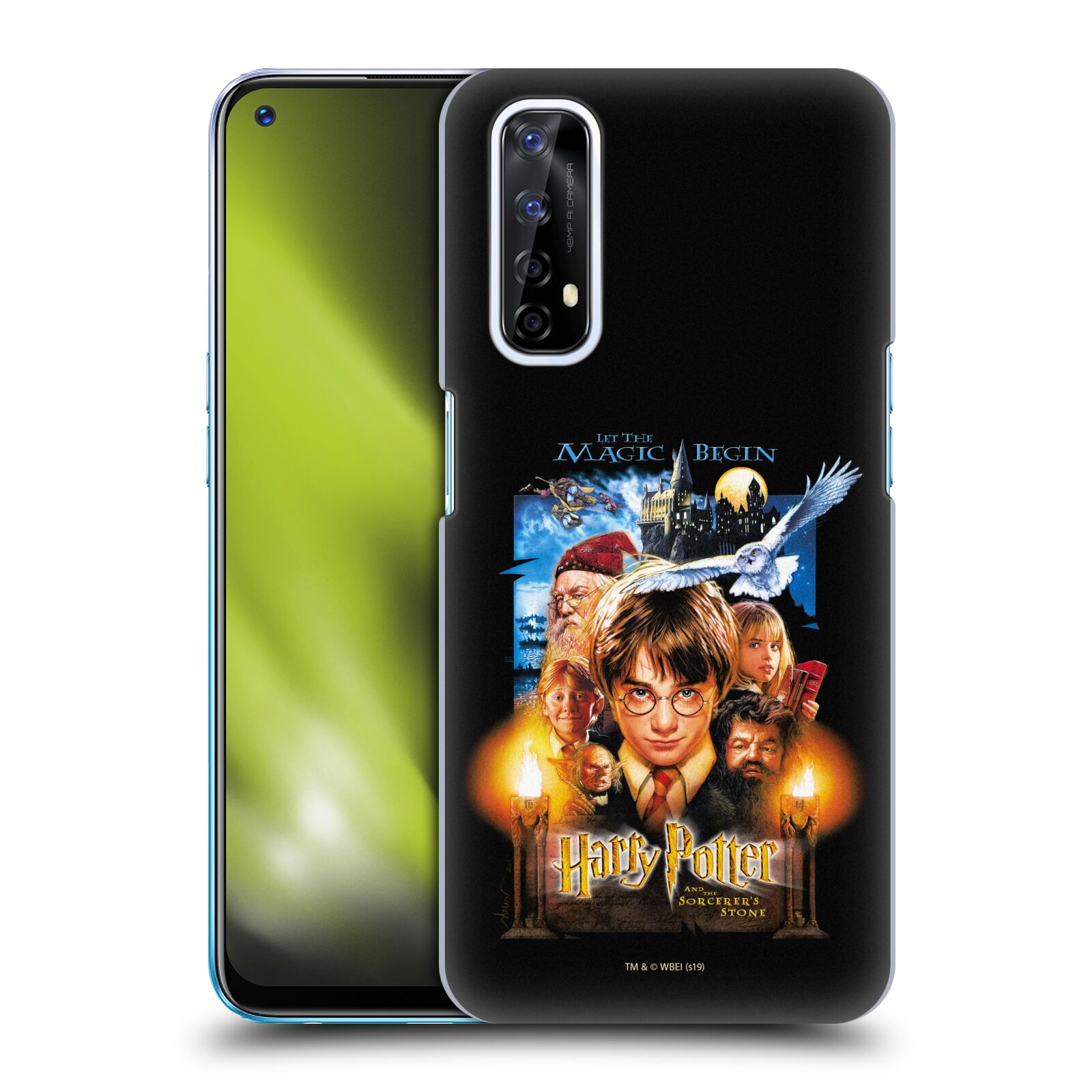 Pouzdro na mobil Realme 7 - HEAD CASE - Harry Potter - Kámen Mudrců