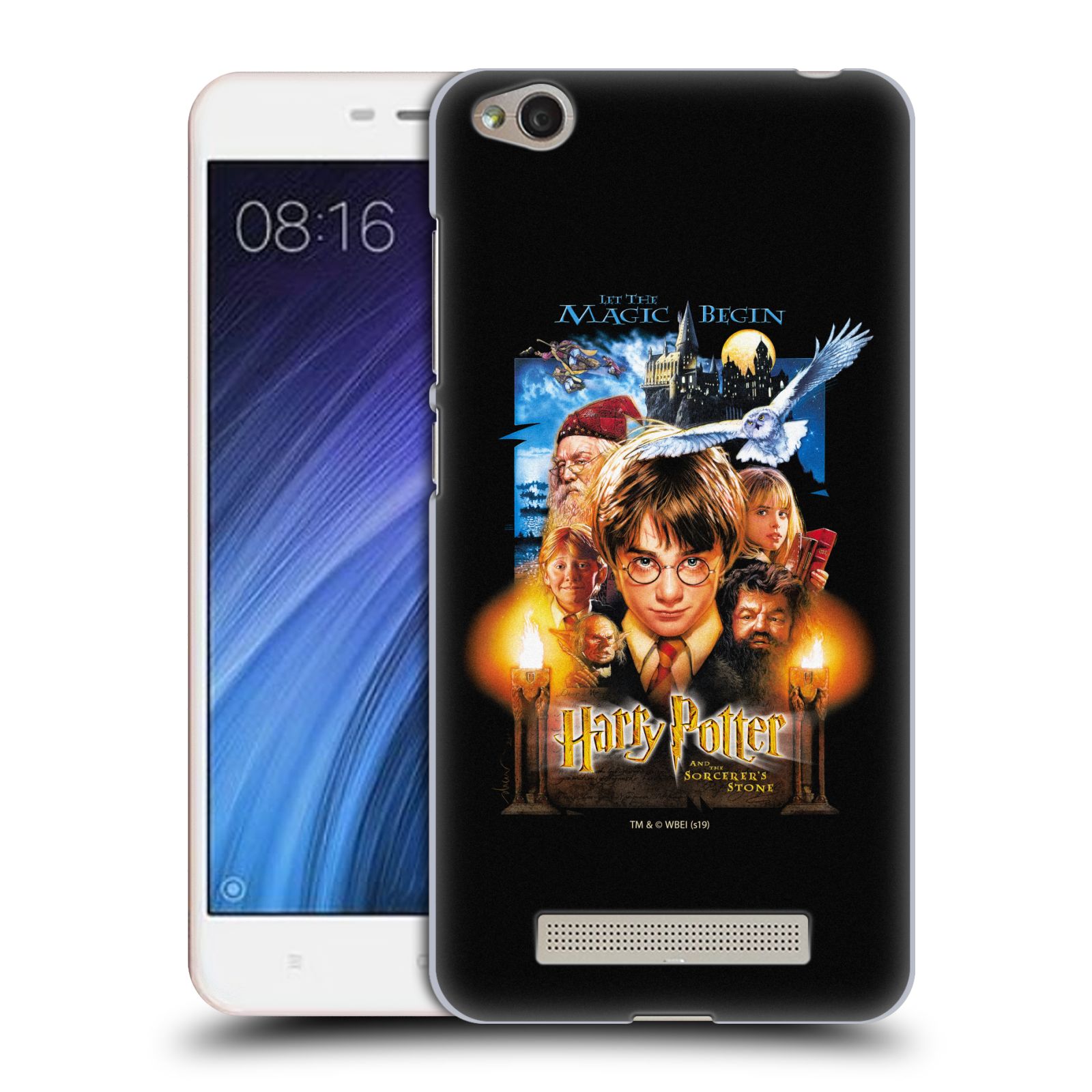 Pouzdro na mobil Xiaomi Redmi 4a - HEAD CASE - Harry Potter - Kámen Mudrců
