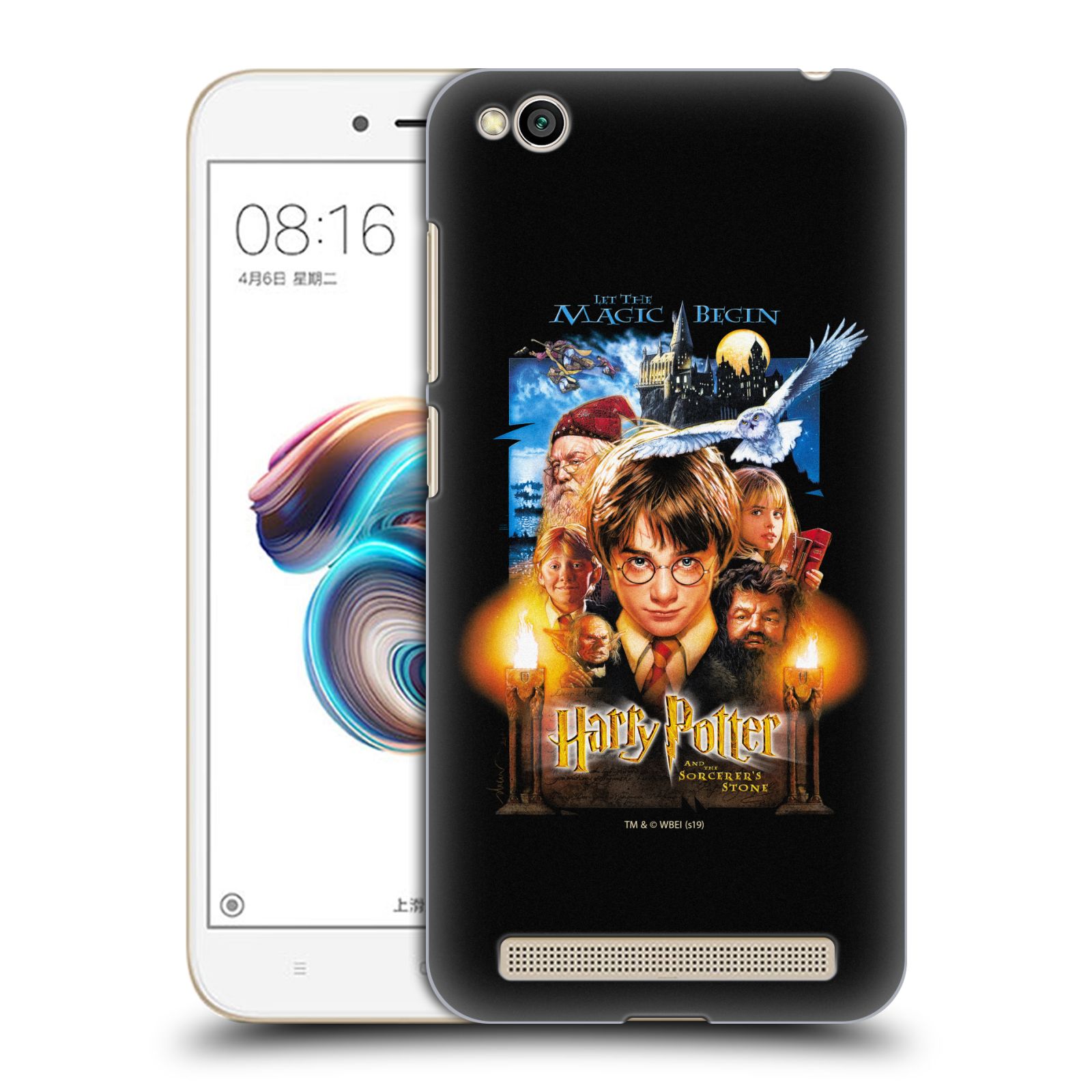 Pouzdro na mobil Xiaomi Redmi 5A - HEAD CASE - Harry Potter - Kámen Mudrců