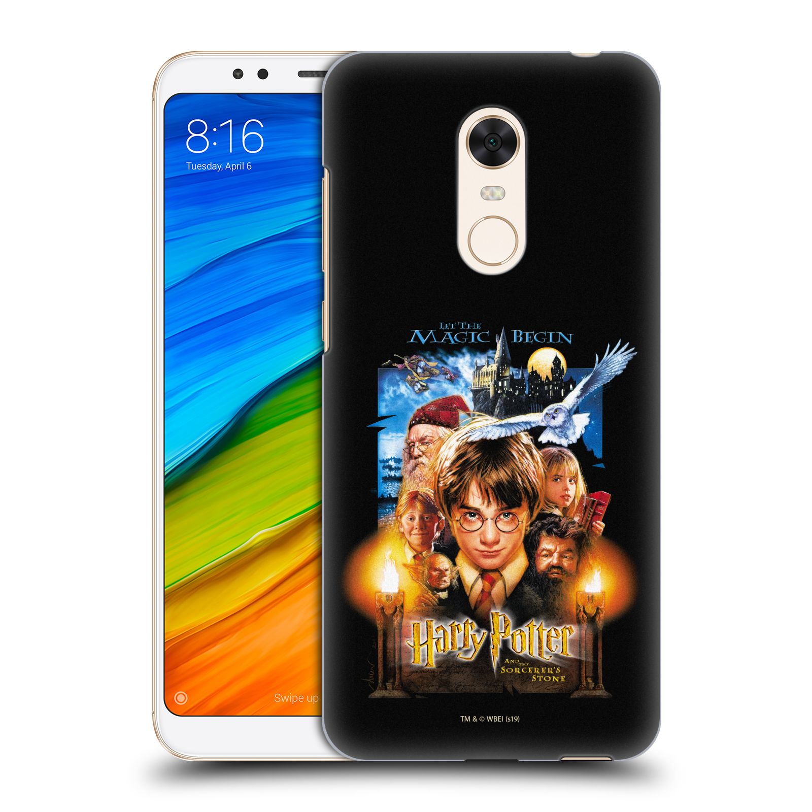 Pouzdro na mobil Xiaomi Redmi 5 PLUS (REDMI 5+) - HEAD CASE - Harry Potter - Kámen Mudrců
