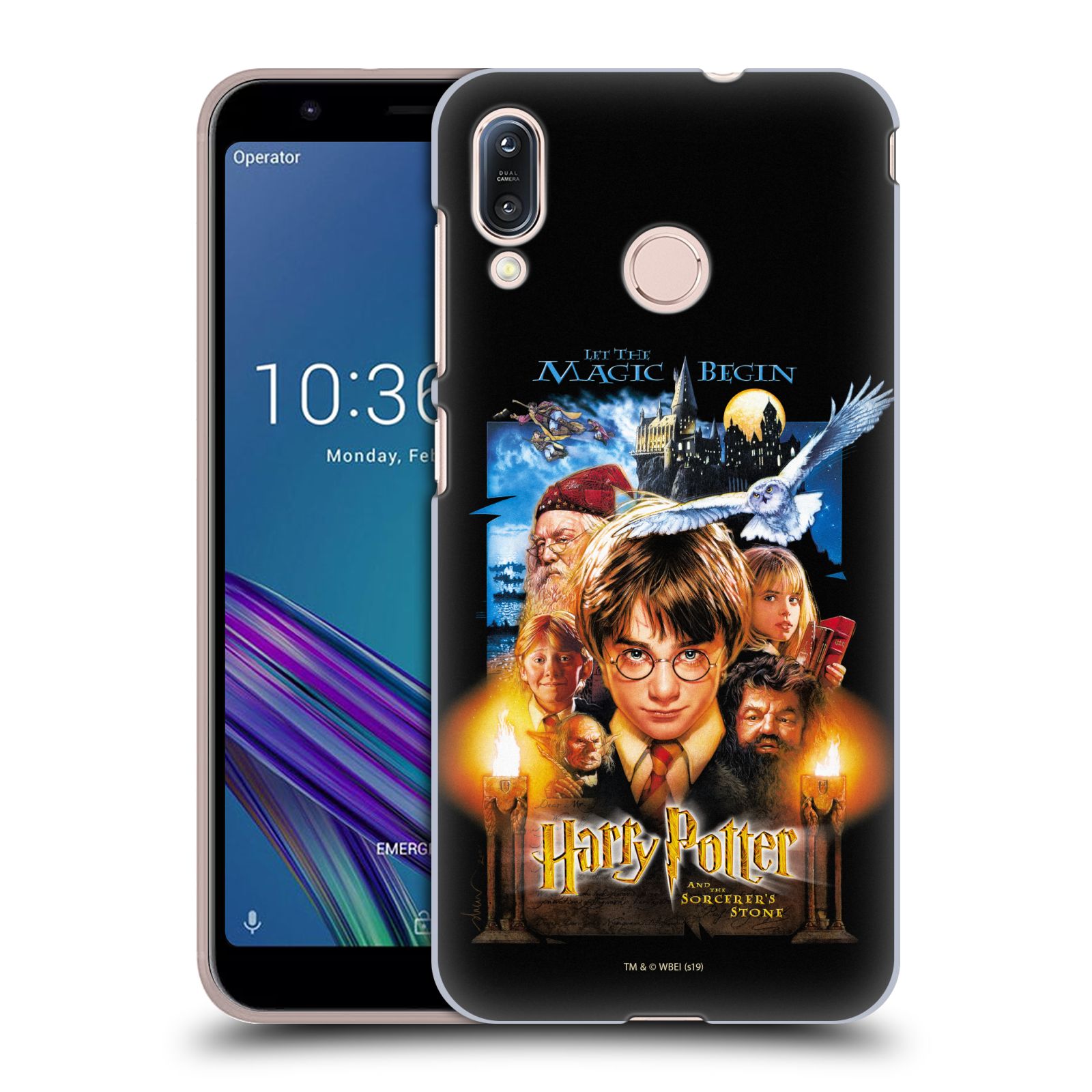 Pouzdro na mobil ASUS ZENFONE MAX M1 (ZB555KL) - HEAD CASE - Harry Potter - Kámen Mudrců