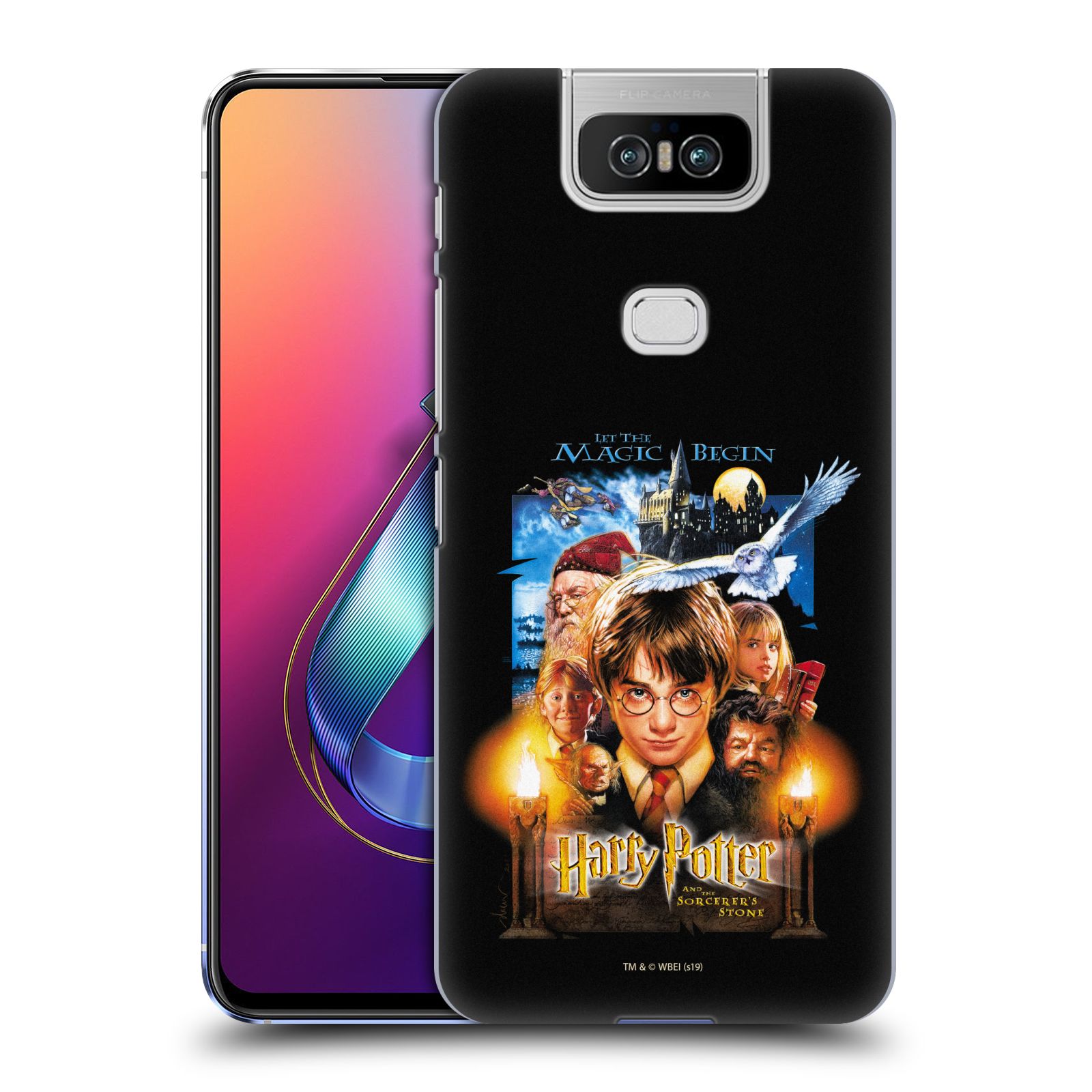 Pouzdro na mobil ASUS Zenfone 6 ZS630KL - HEAD CASE - Harry Potter - Kámen Mudrců