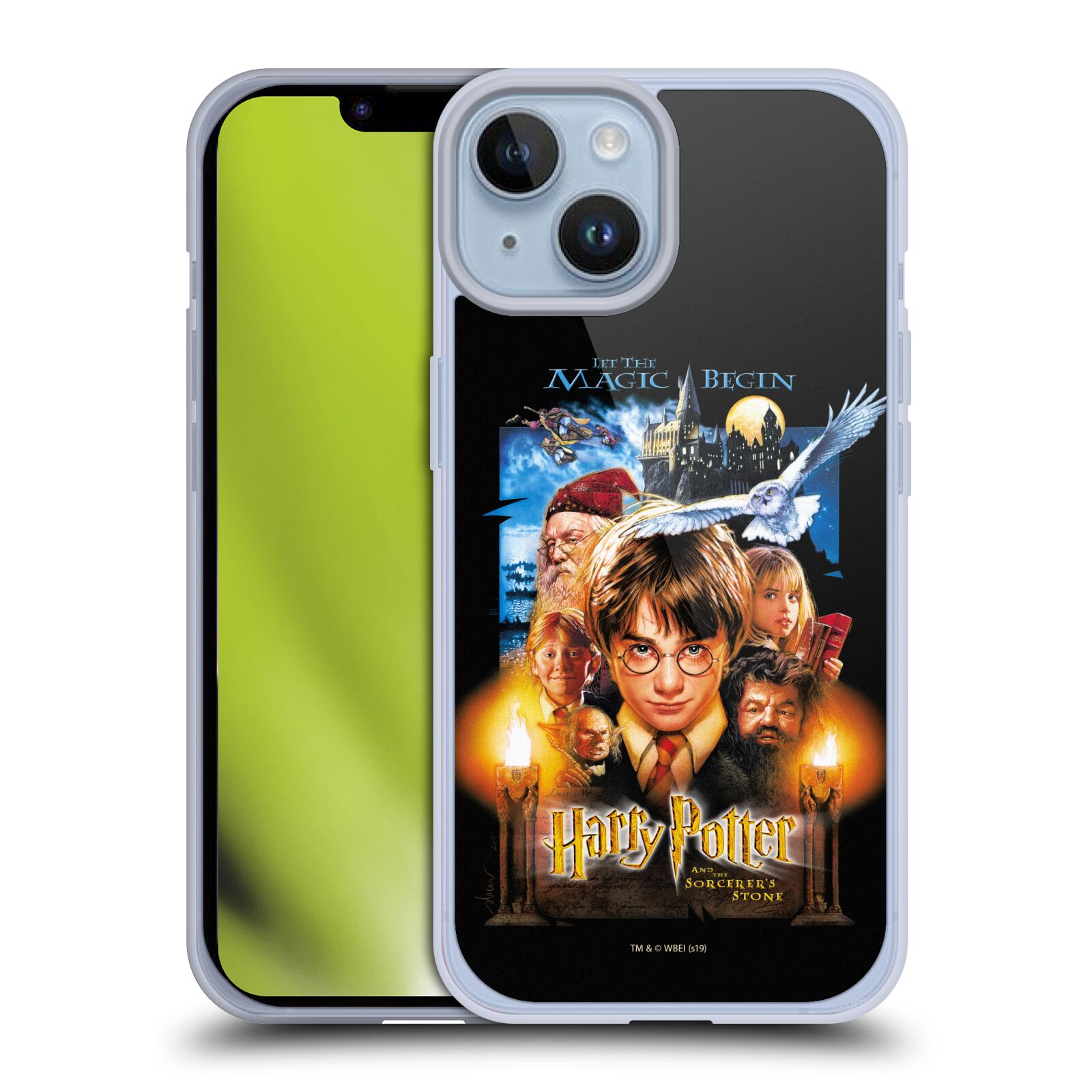 Pouzdro na mobil Apple Iphone 14 - HEAD CASE - Harry Potter - Kámen Mudrců