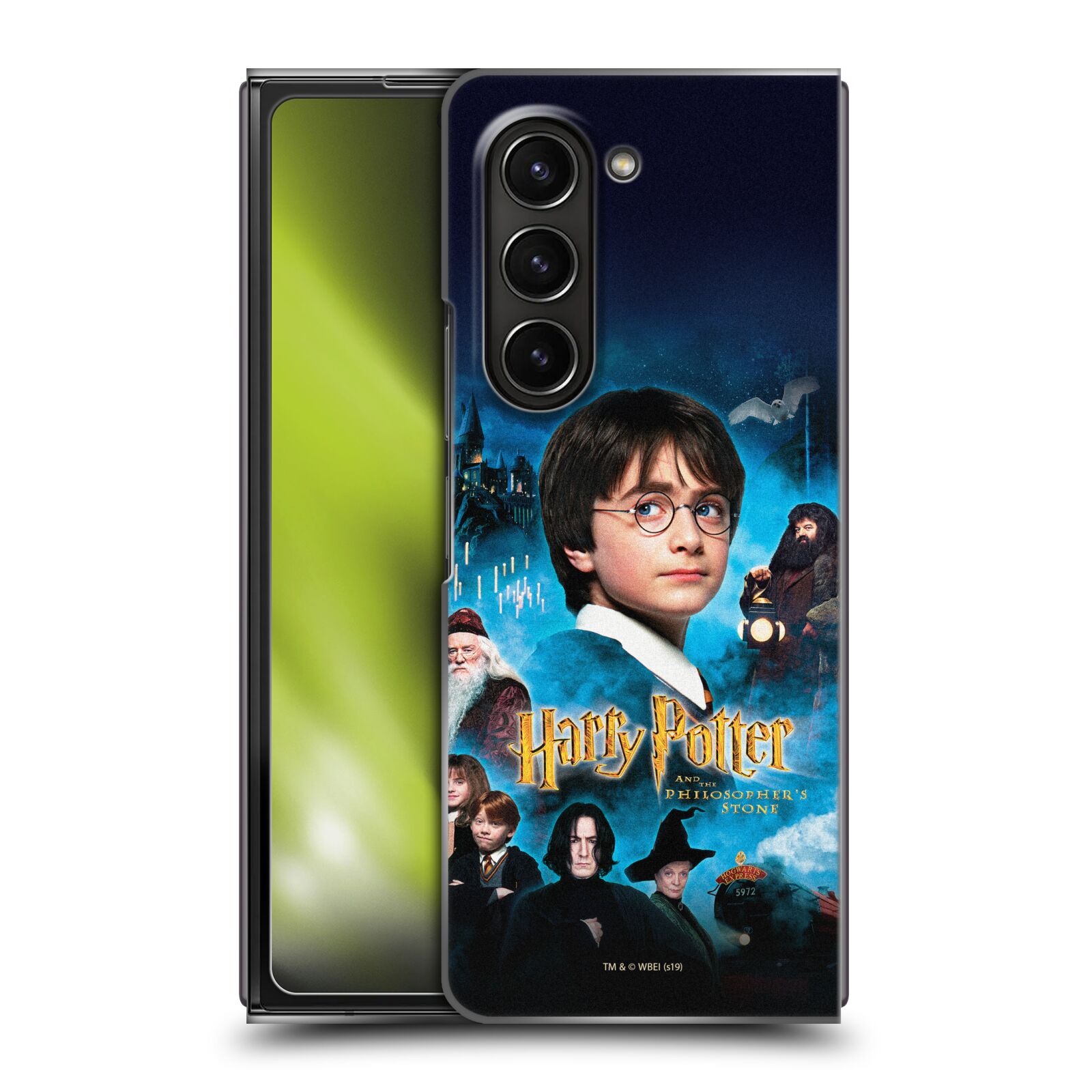 Plastový obal HEAD CASE na mobil Samsung Galaxy Z Fold 5  Harry Potter a přátelé