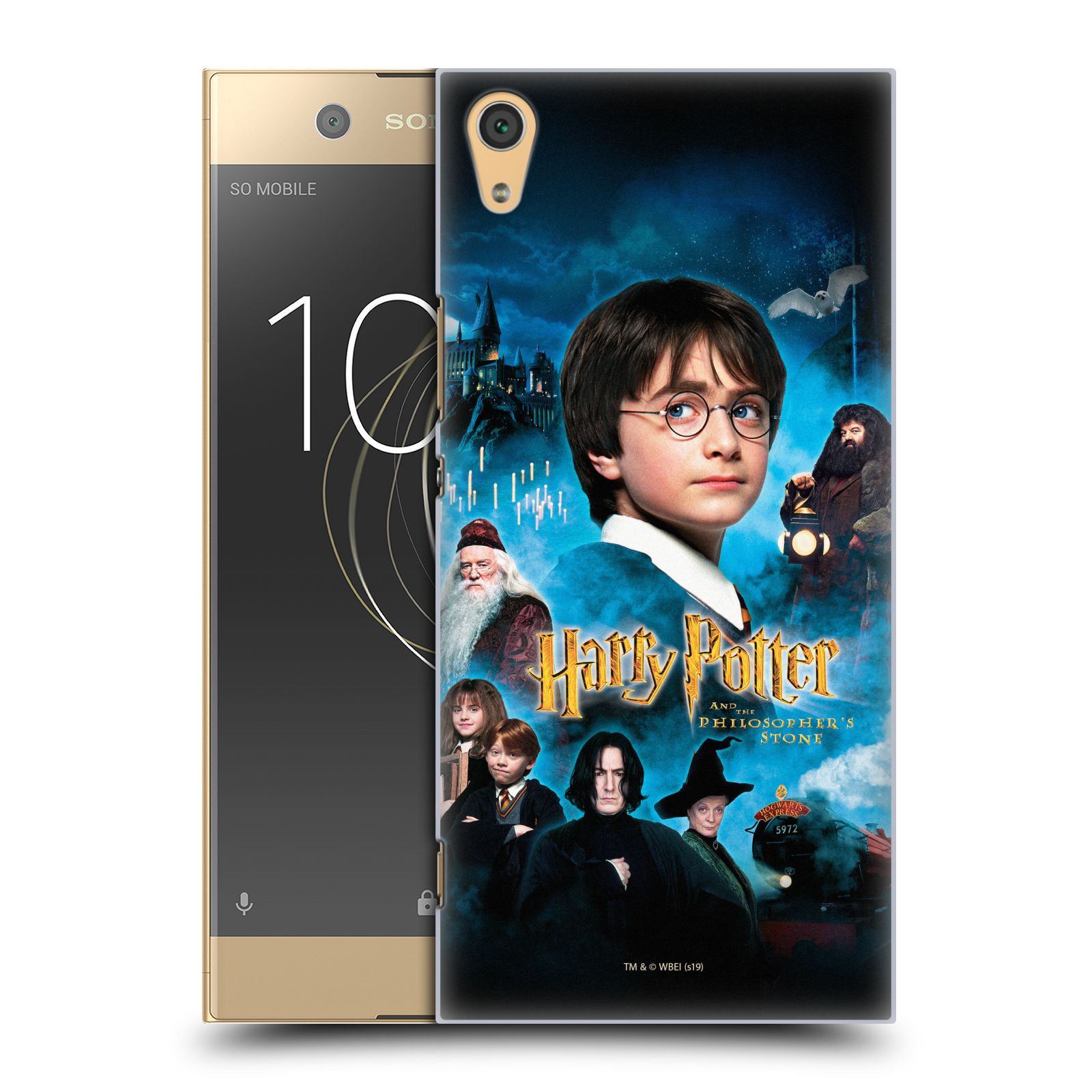 Pouzdro na mobil Sony Xperia XA1 ULTRA - HEAD CASE - Harry Potter a přátelé