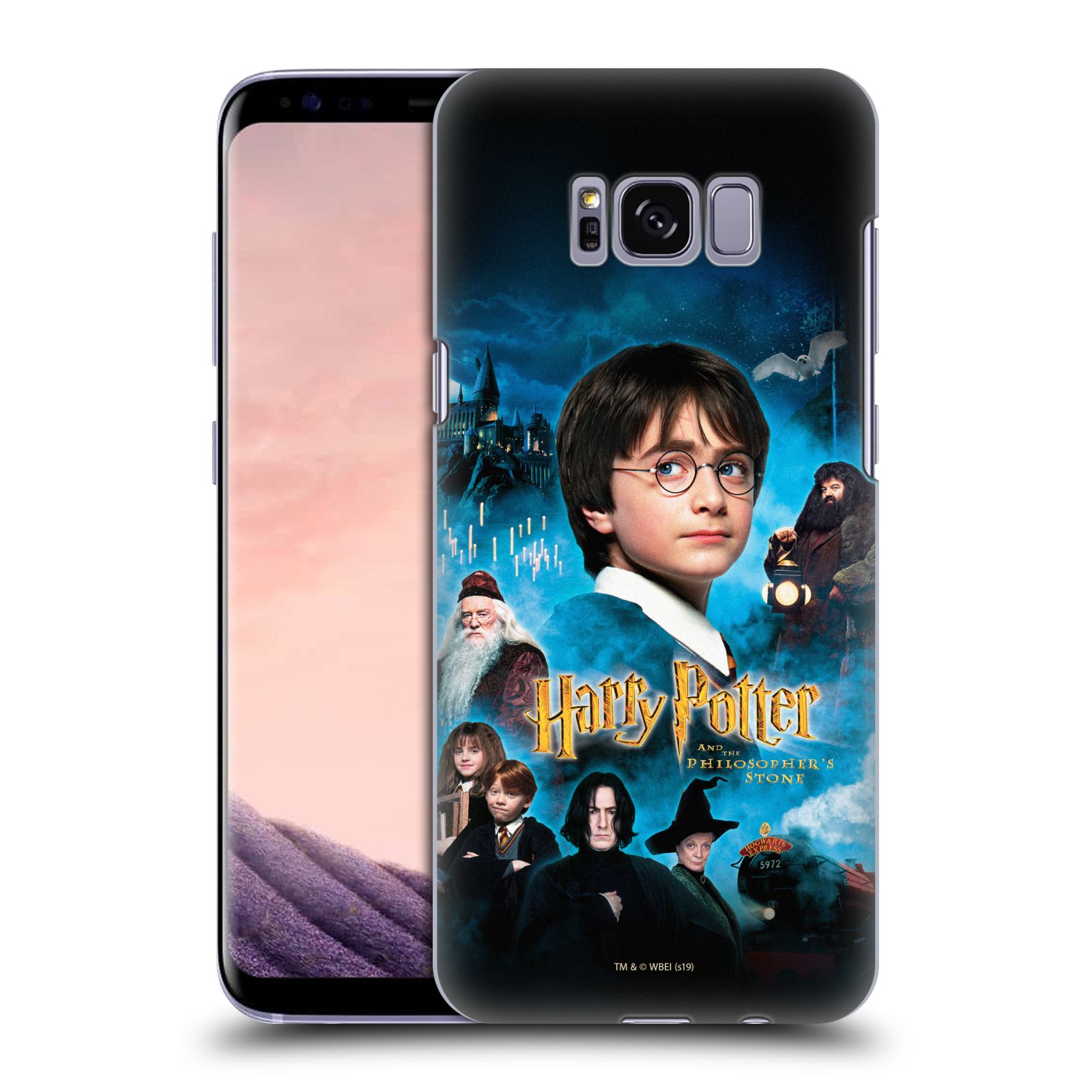 Pouzdro na mobil Samsung Galaxy S8 - HEAD CASE - Harry Potter a přátelé