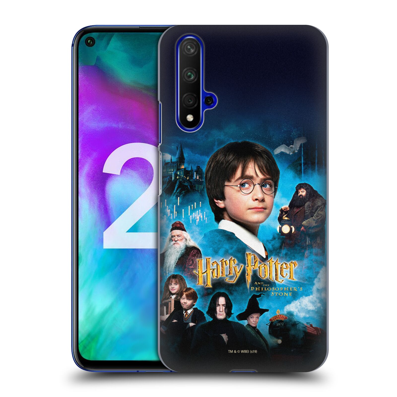 Pouzdro na mobil HONOR 20 - HEAD CASE - Harry Potter a přátelé
