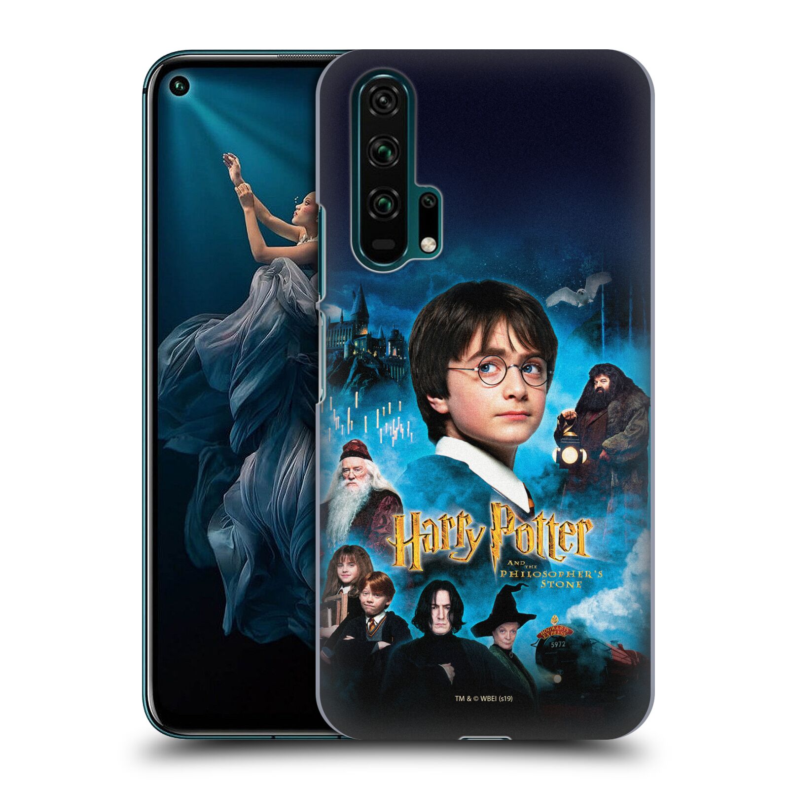 Pouzdro na mobil HONOR 20 PRO - HEAD CASE - Harry Potter a přátelé