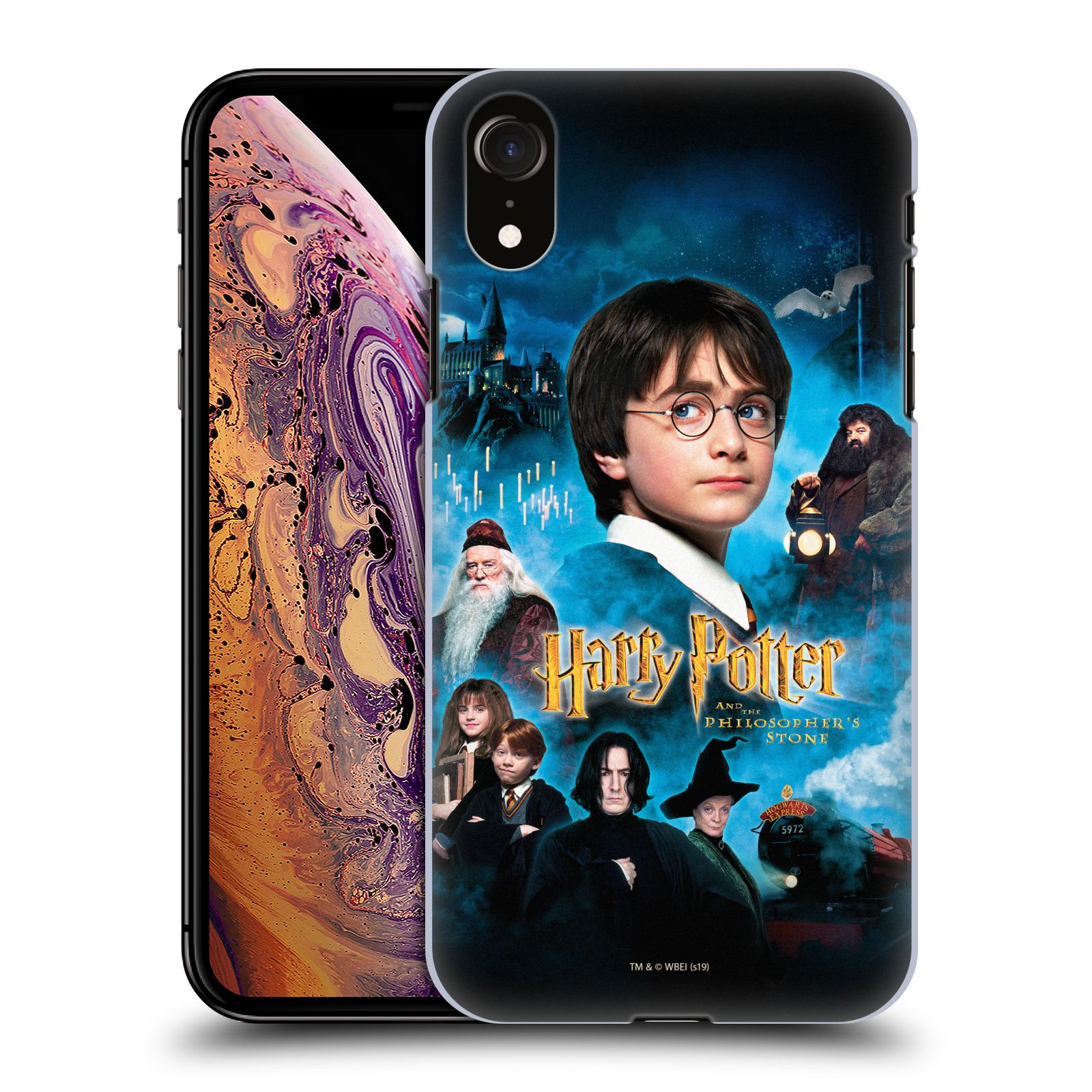 Pouzdro na mobil Apple Iphone XR - HEAD CASE - Harry Potter a přátelé