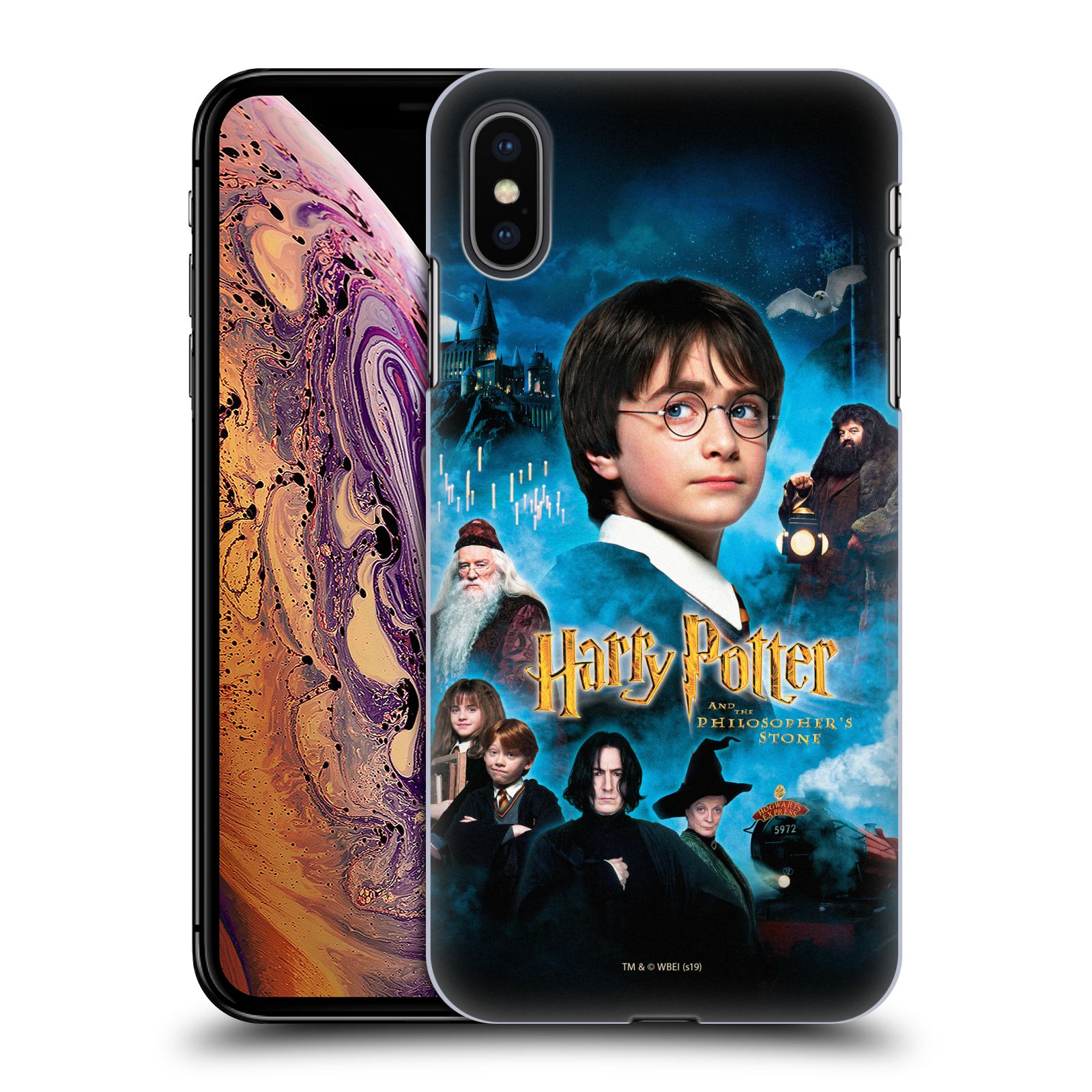 Pouzdro na mobil Apple Iphone XS MAX - HEAD CASE - Harry Potter a přátelé