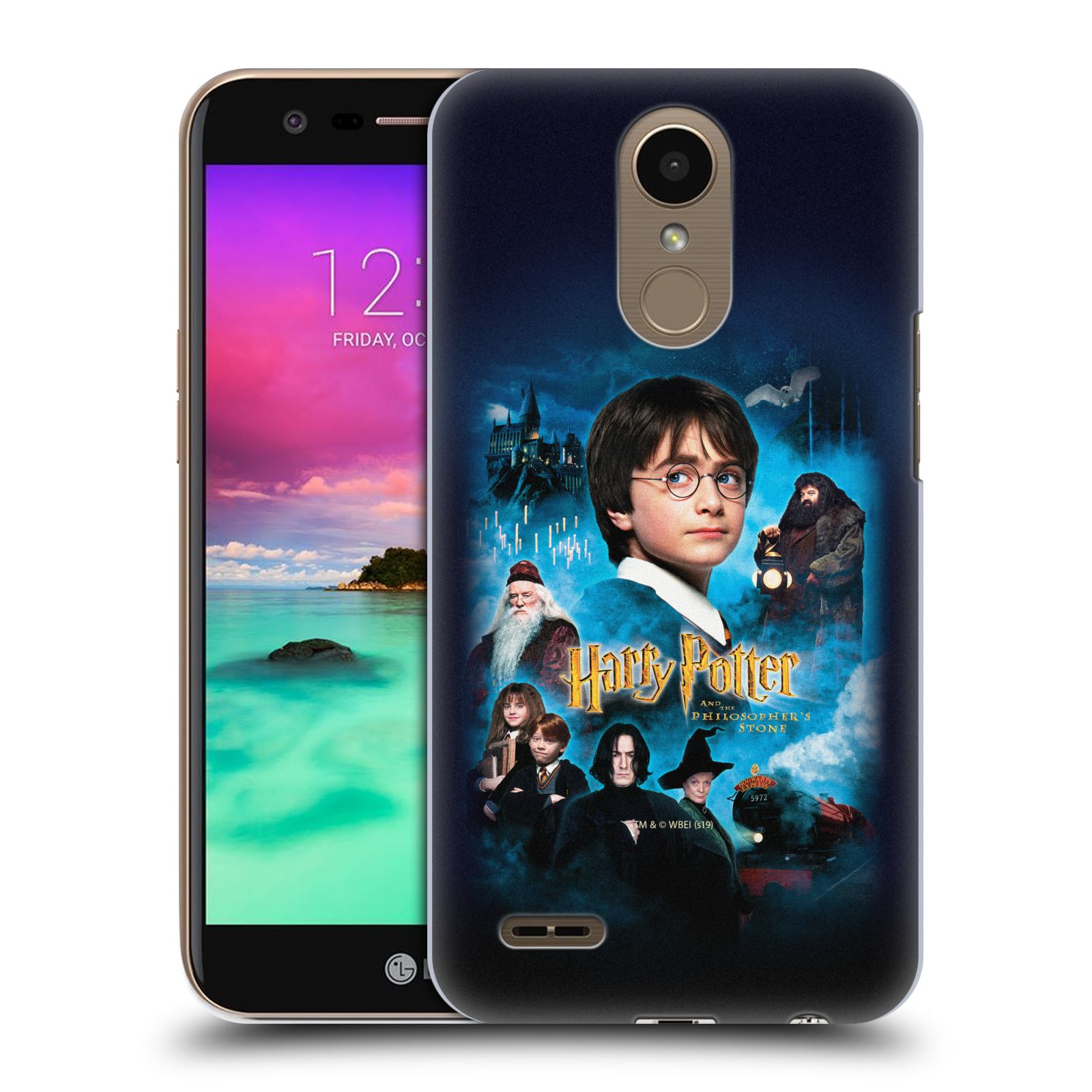 Pouzdro na mobil LG K10 2017 / K10 2017 DUAL SIM - HEAD CASE - Harry Potter a přátelé