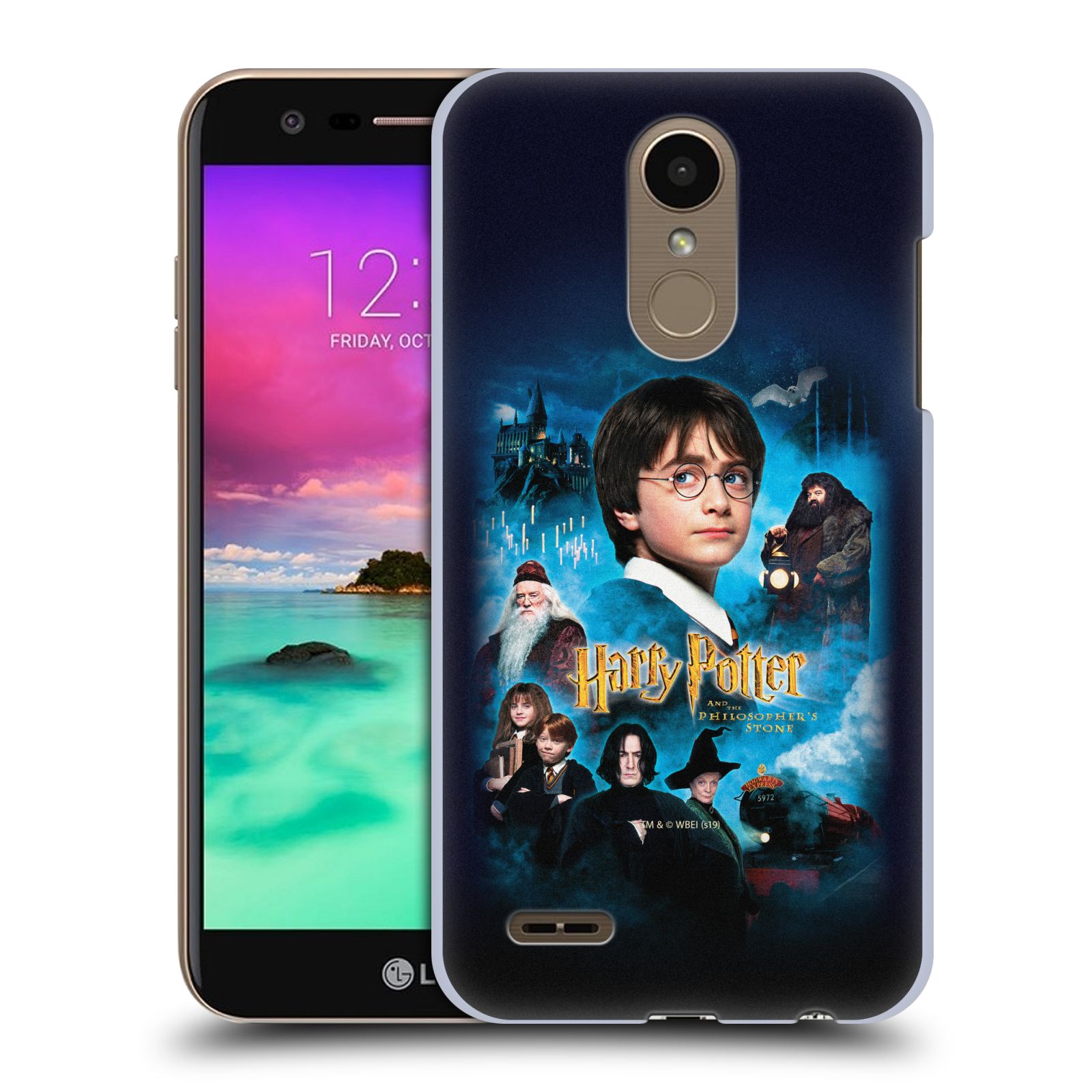 Pouzdro na mobil LG K10 2018 - HEAD CASE - Harry Potter a přátelé