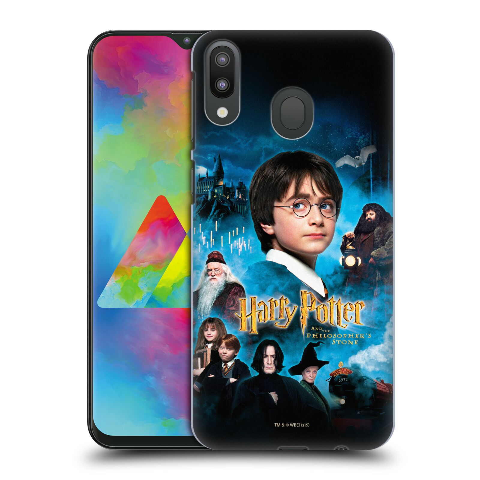 Pouzdro na mobil Samsung Galaxy M20 - HEAD CASE - Harry Potter a přátelé