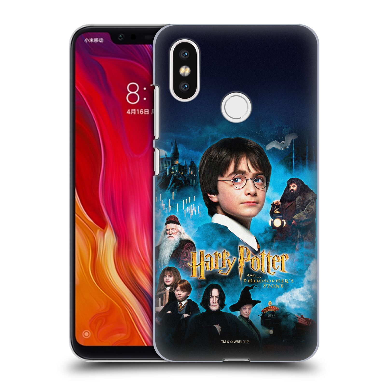 Pouzdro na mobil Xiaomi  Mi 8 - HEAD CASE - Harry Potter a přátelé