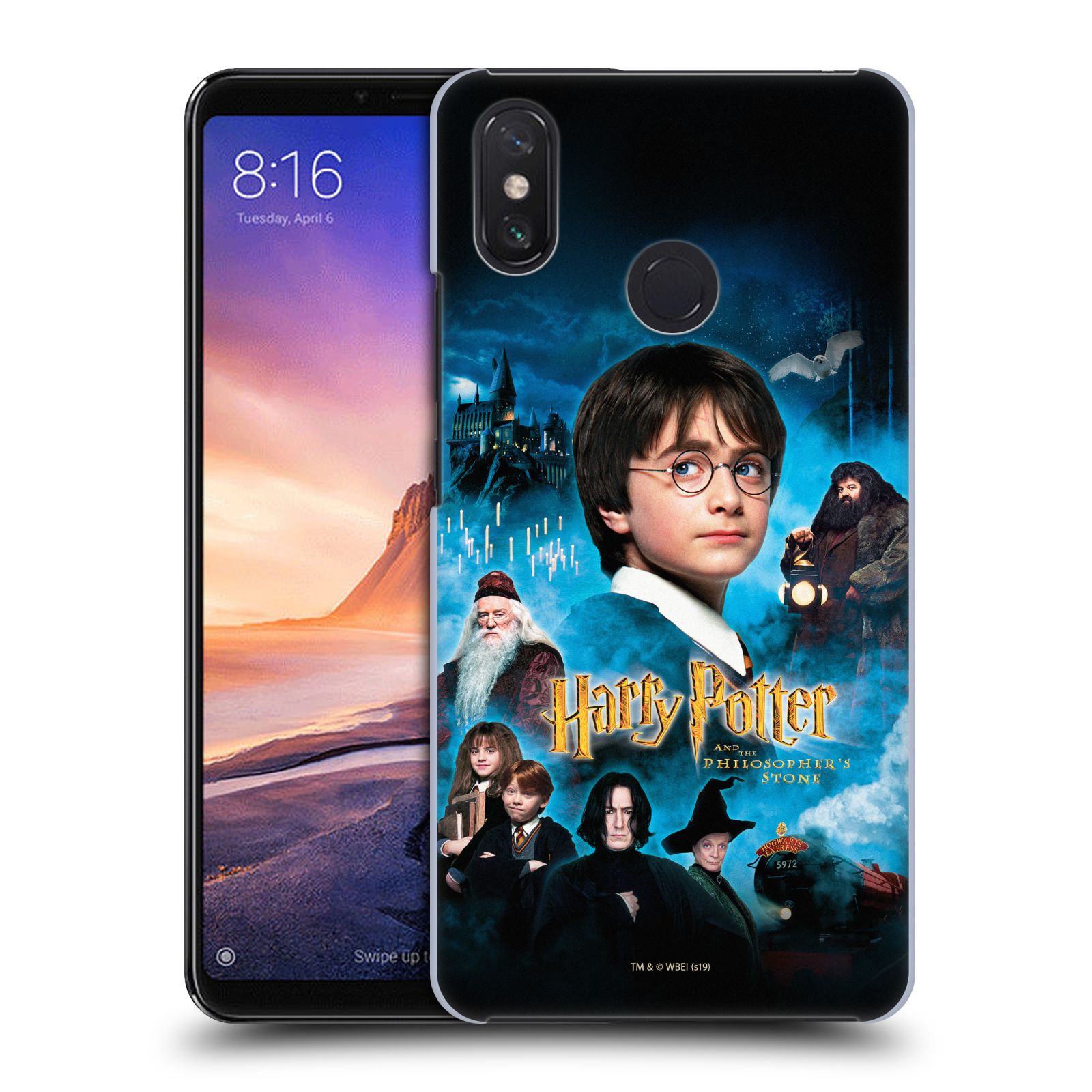 Pouzdro na mobil Xiaomi Mi Max 3 - HEAD CASE - Harry Potter a přátelé