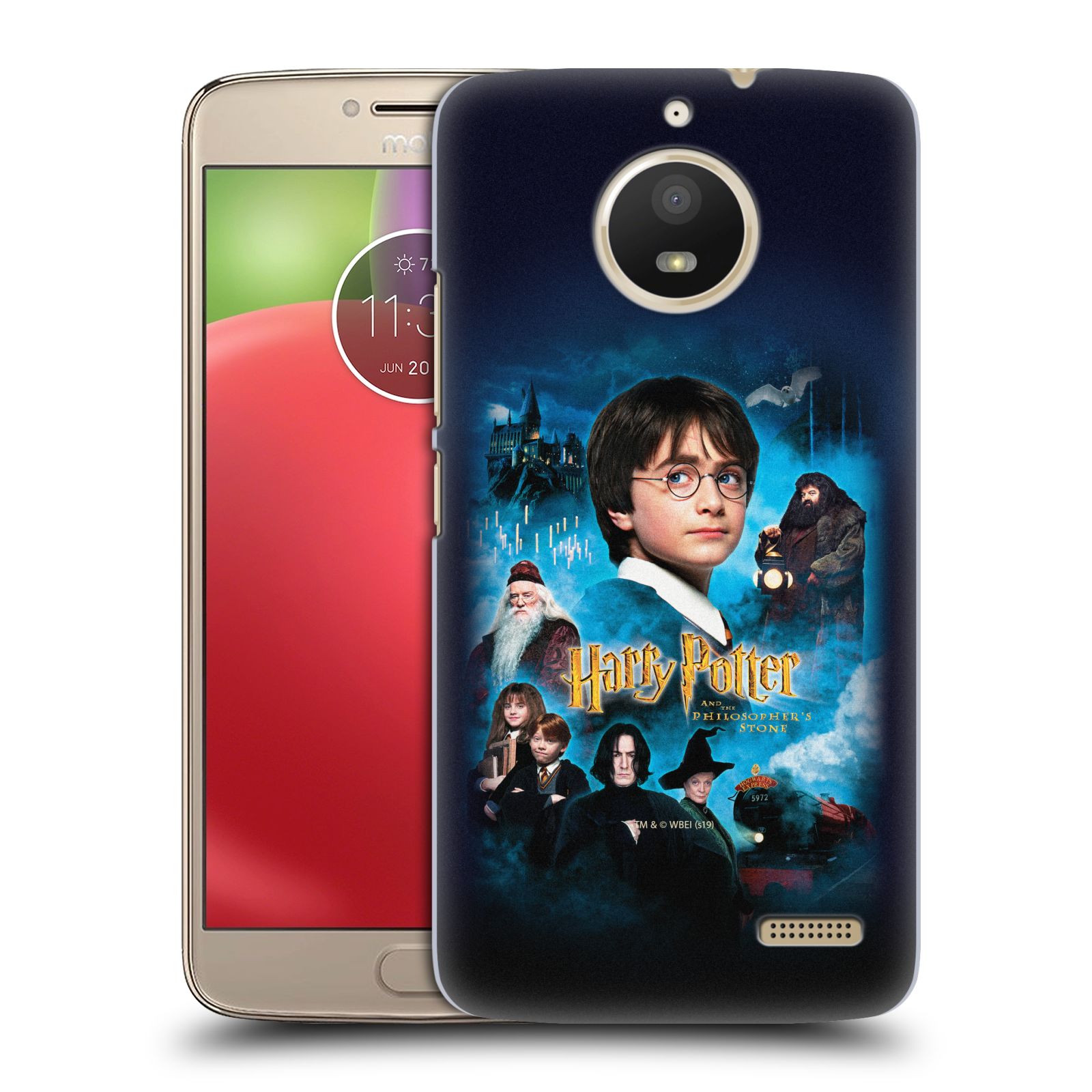 Pouzdro na mobil Lenovo Moto E4 - HEAD CASE - Harry Potter a přátelé