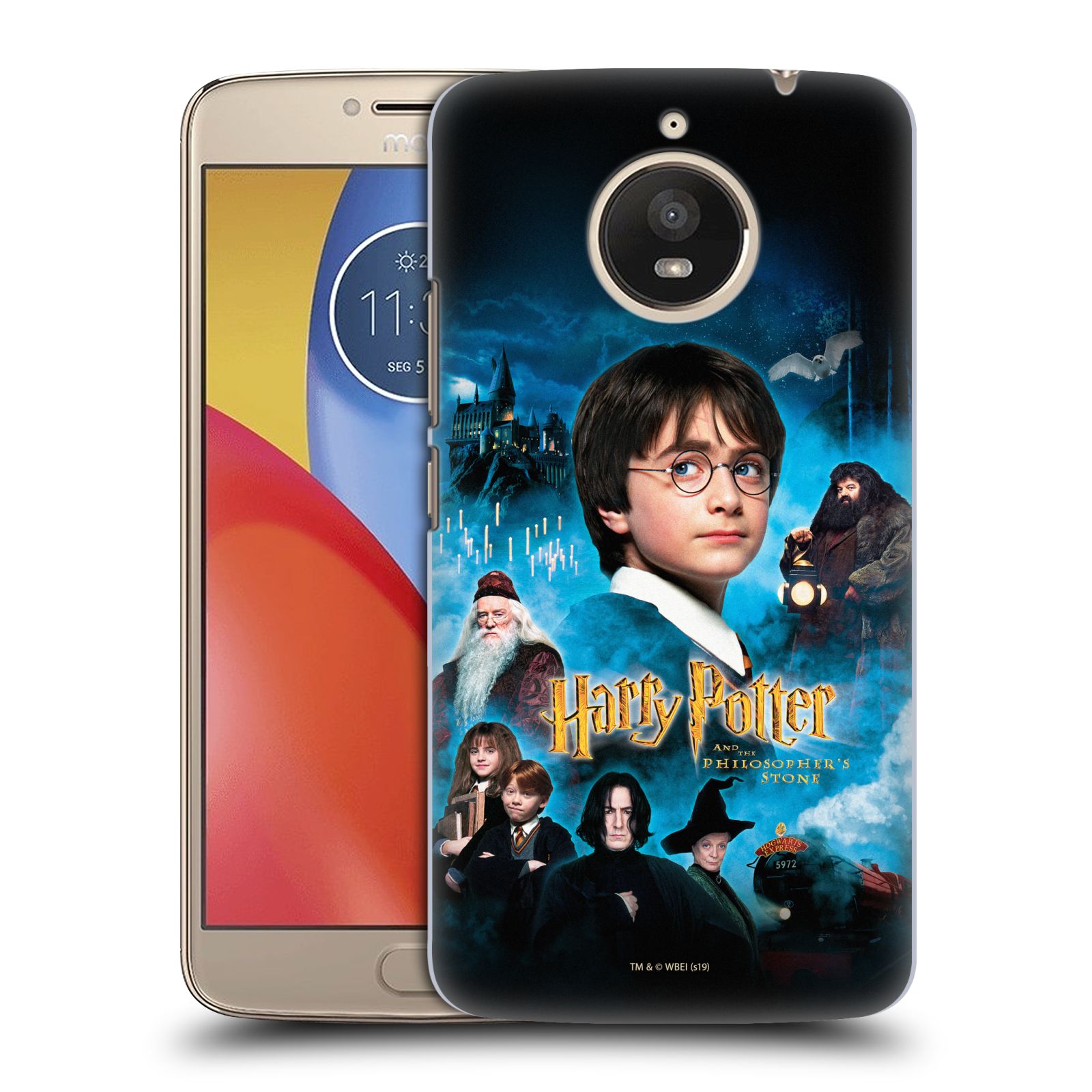 Pouzdro na mobil Lenovo Moto E4 PLUS - HEAD CASE - Harry Potter a přátelé