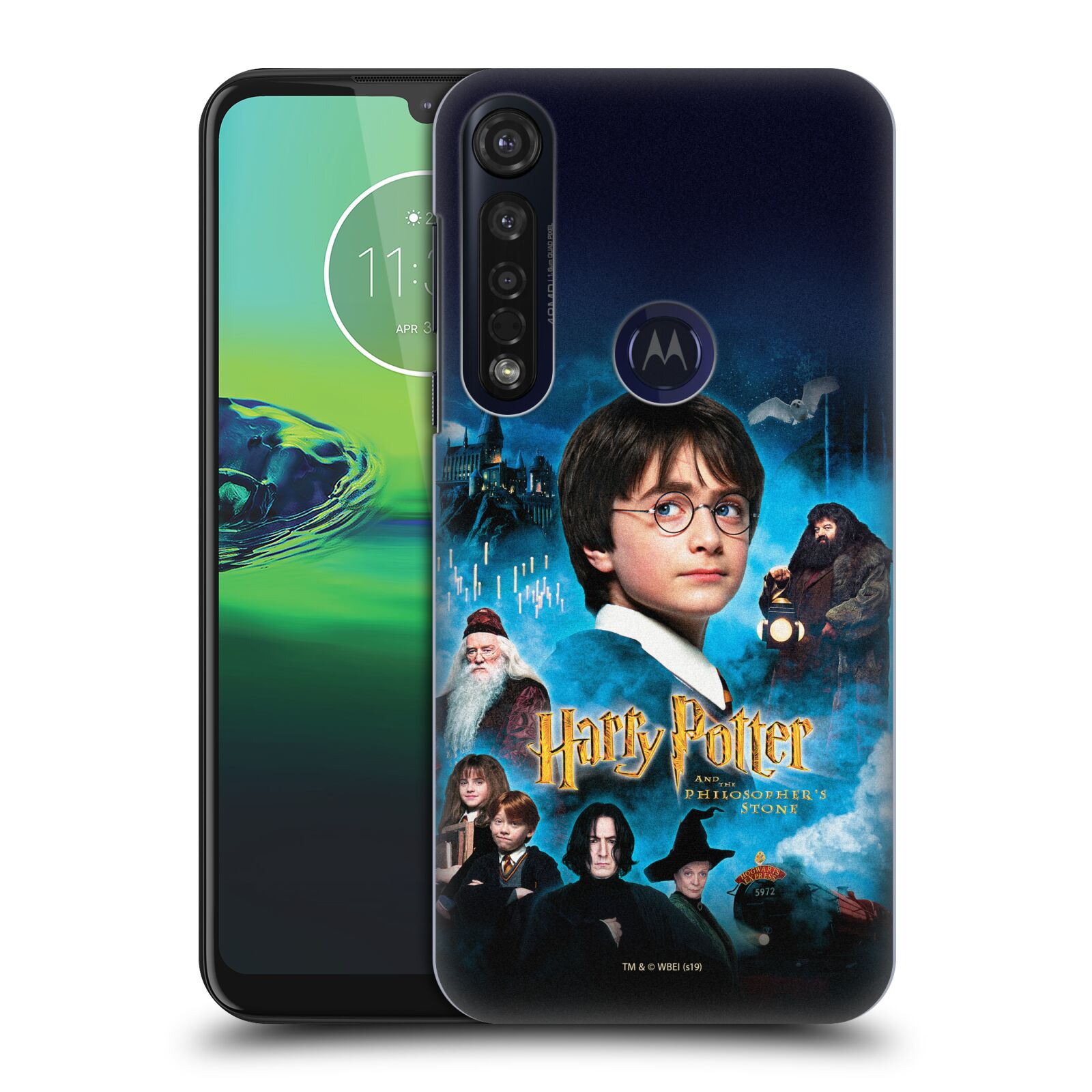 Pouzdro na mobil Motorola Moto G8 PLUS - HEAD CASE - Harry Potter a přátelé
