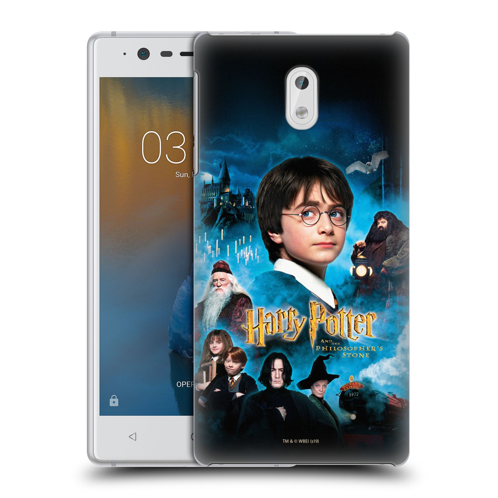 Pouzdro na mobil Nokia 3 - HEAD CASE - Harry Potter a přátelé