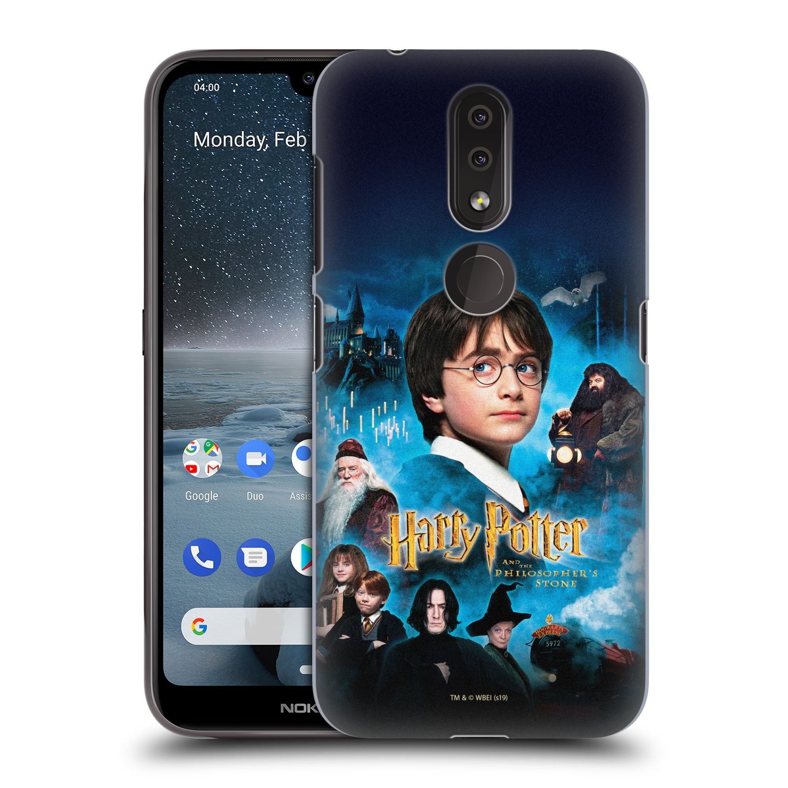 Pouzdro na mobil Nokia 4.2 - HEAD CASE - Harry Potter a přátelé