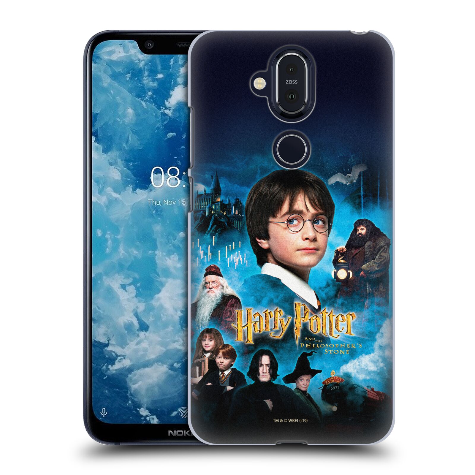 Pouzdro na mobil NOKIA 8.1 - HEAD CASE - Harry Potter a přátelé