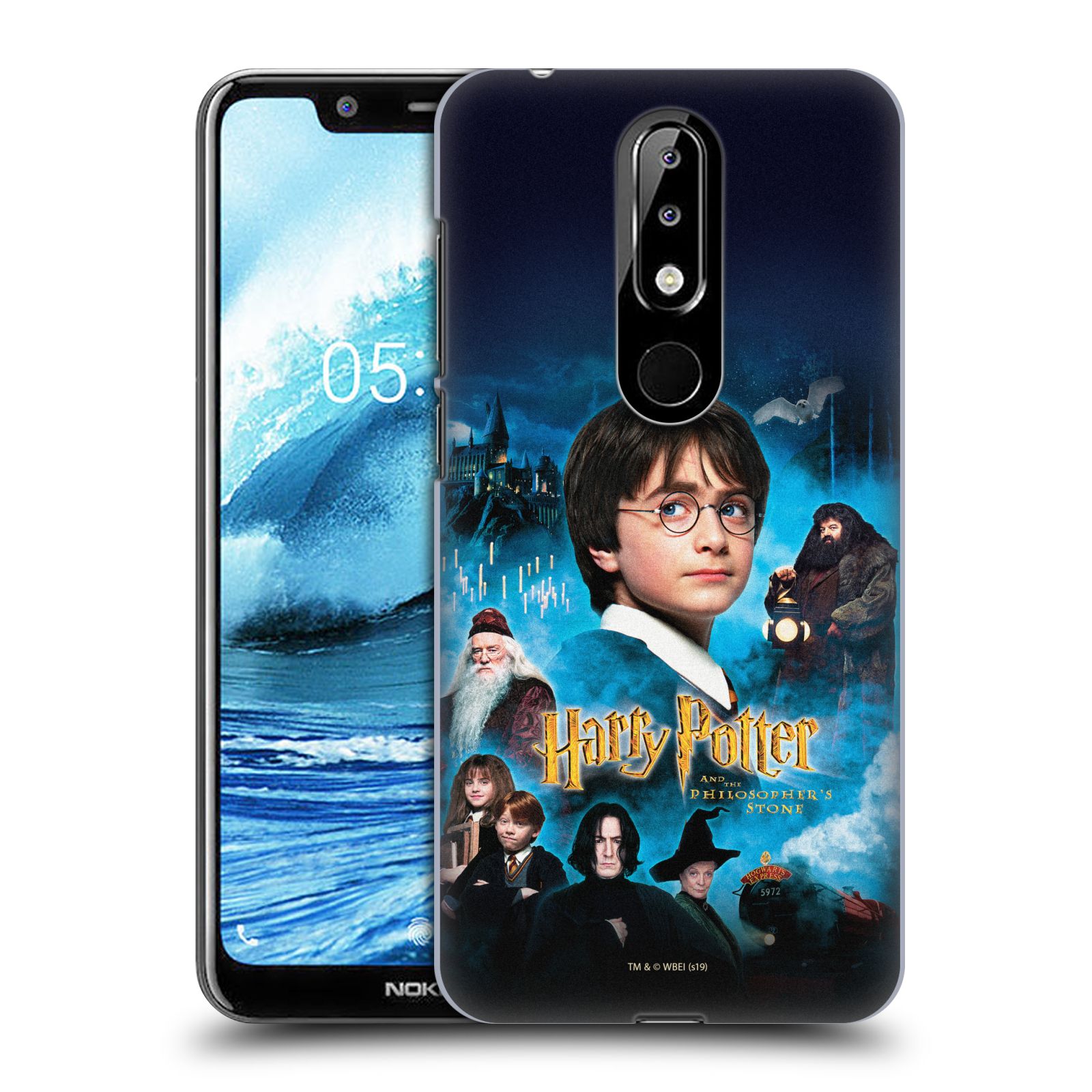 Pouzdro na mobil Nokia 5.1 PLUS - HEAD CASE - Harry Potter a přátelé