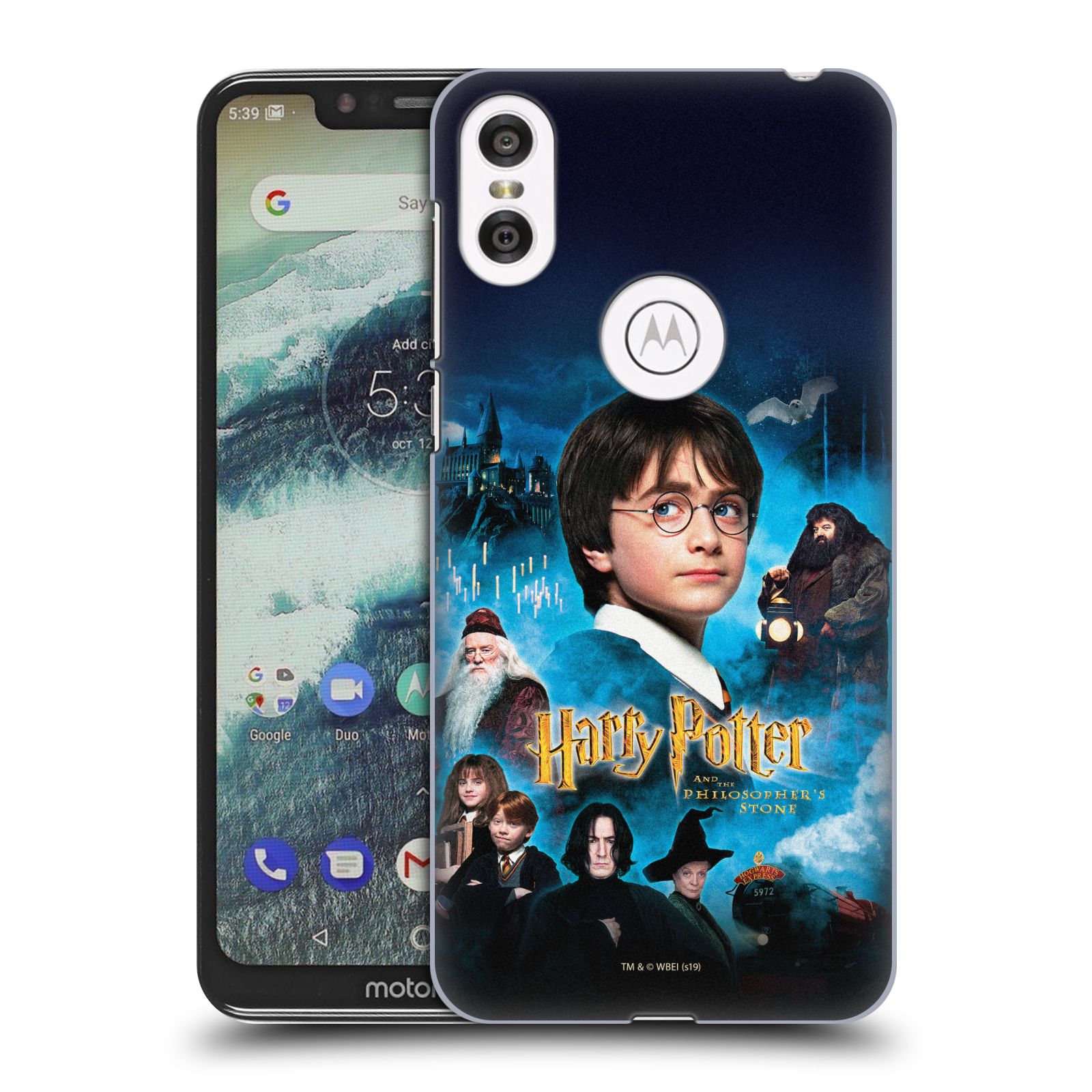 Pouzdro na mobil Motorola Moto ONE - HEAD CASE - Harry Potter a přátelé