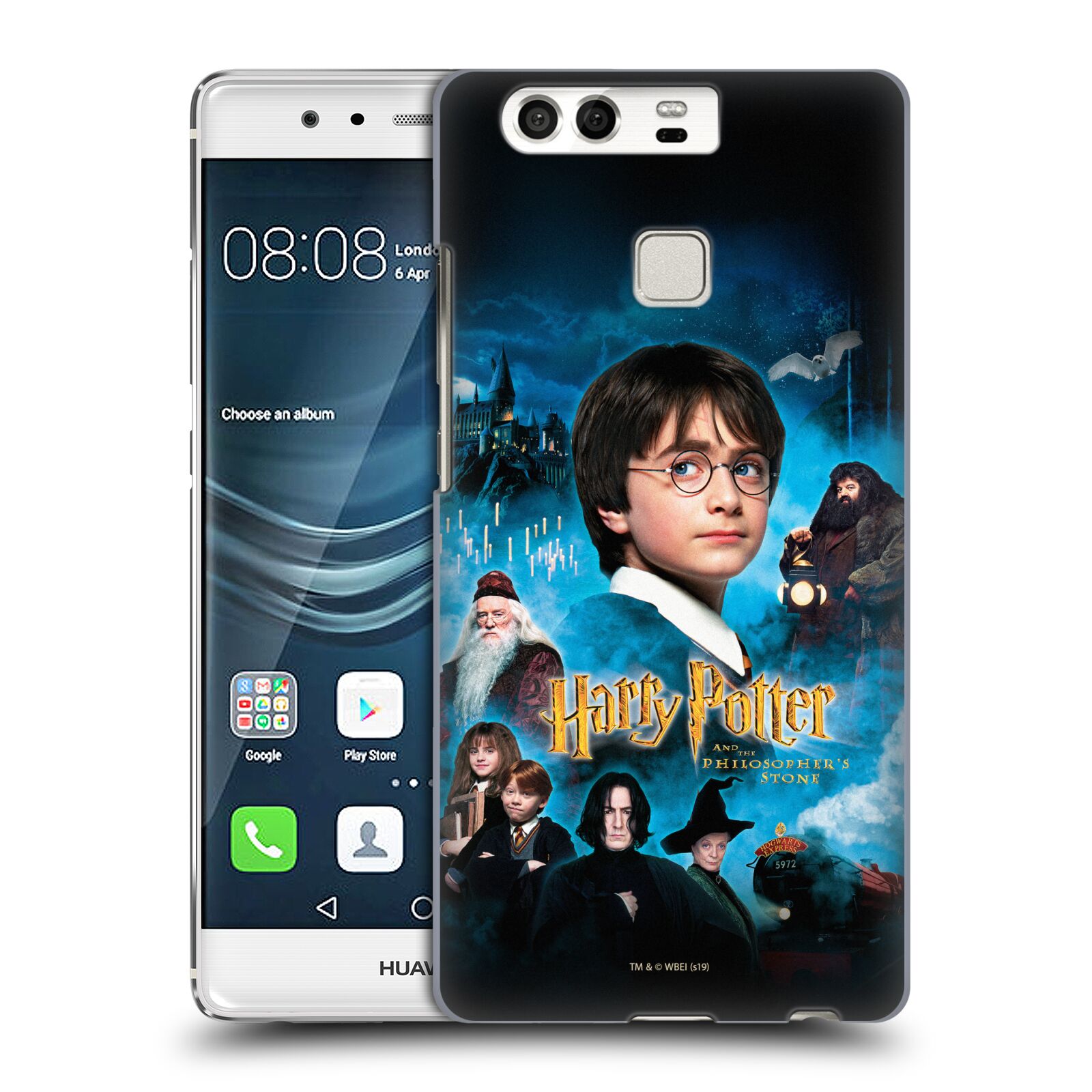 Pouzdro na mobil Huawei P9 / P9 DUAL SIM - HEAD CASE - Harry Potter a přátelé