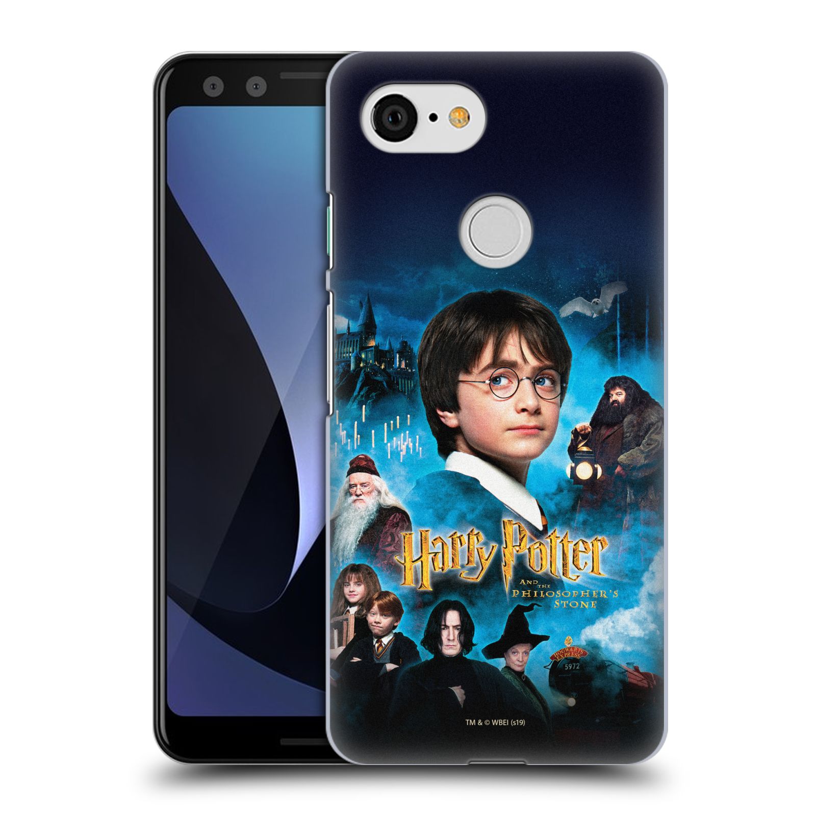 Pouzdro na mobil Google Pixel 3 - HEAD CASE - Harry Potter a přátelé