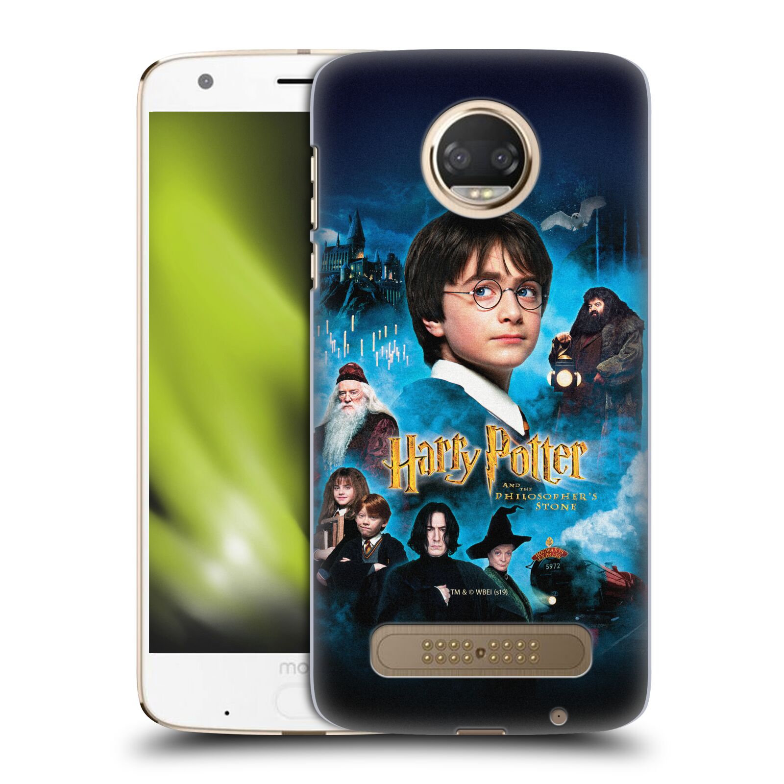 Pouzdro na mobil Motorola Moto Z2 PLAY - HEAD CASE - Harry Potter a přátelé
