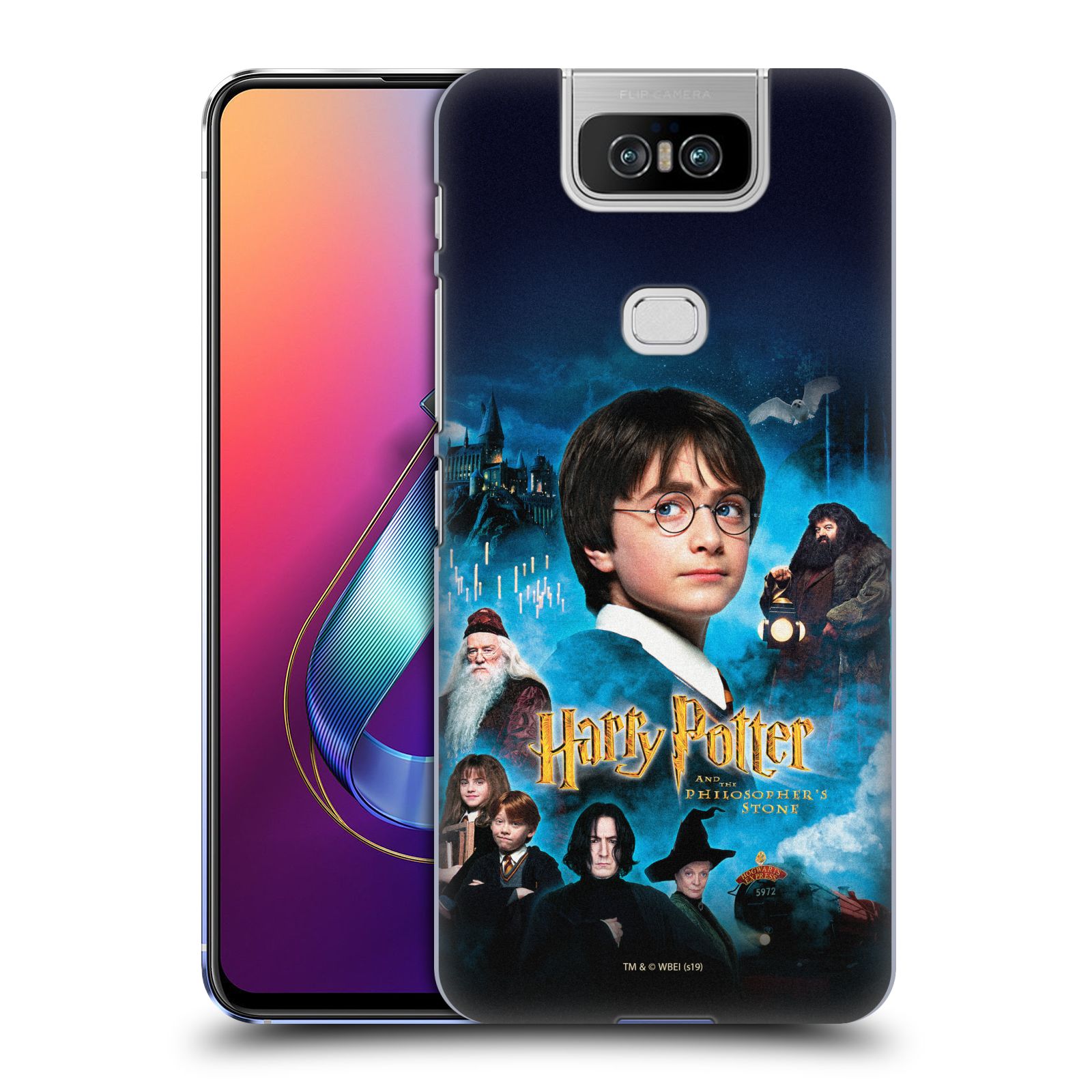 Pouzdro na mobil ASUS Zenfone 6 ZS630KL - HEAD CASE - Harry Potter a přátelé
