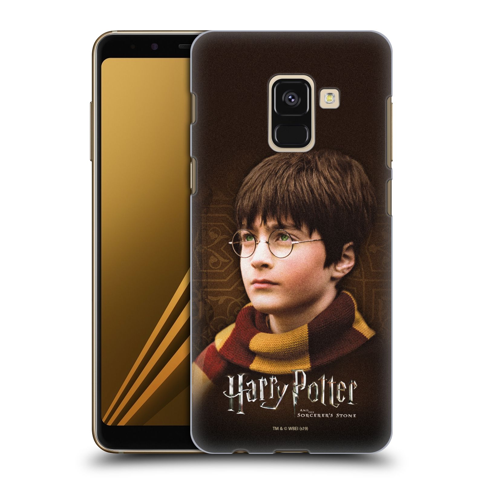 Pouzdro na mobil Samsung Galaxy A8+ 2018, A8 PLUS 2018 - HEAD CASE - Harry Potter s šálou