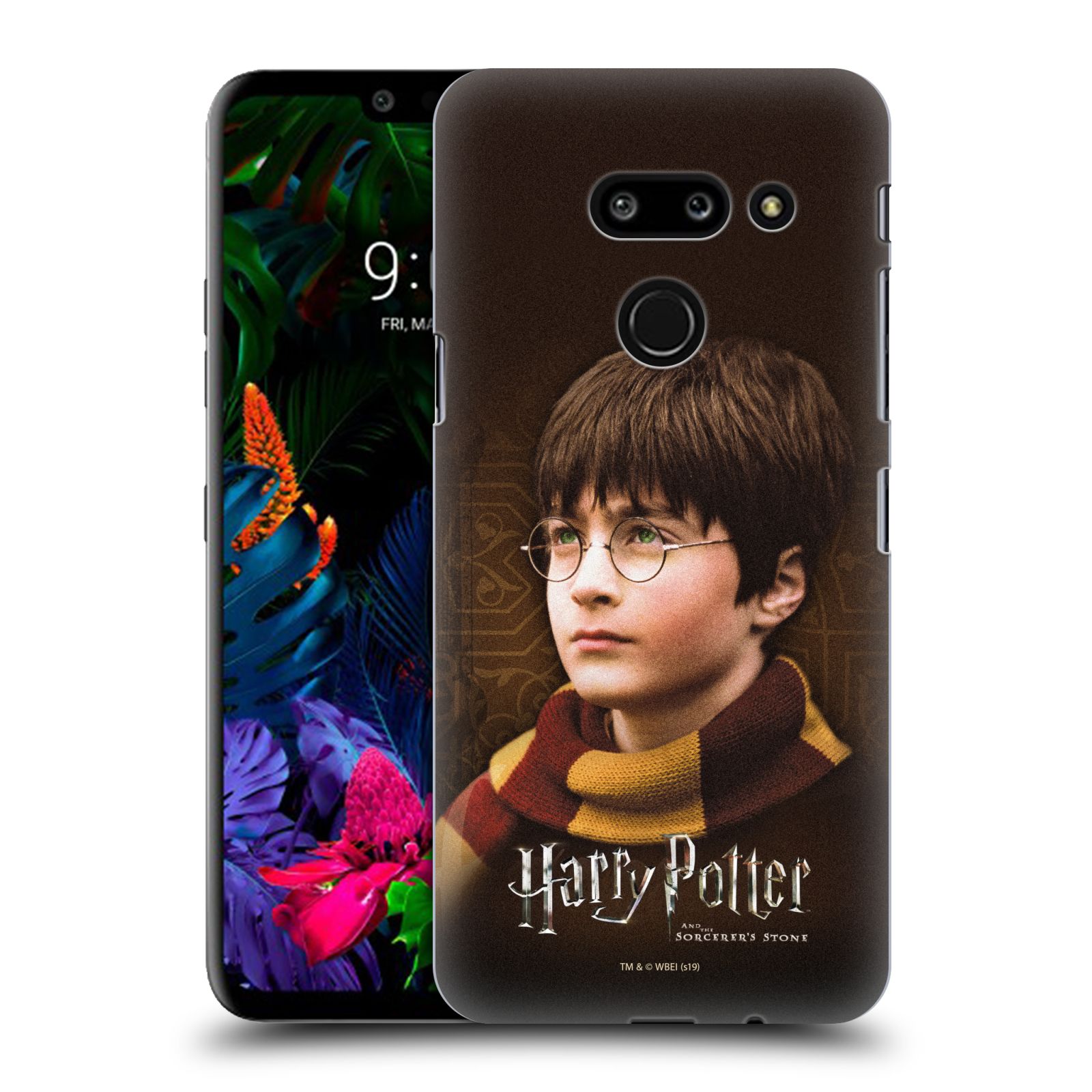 Pouzdro na mobil LG G8 ThinQ - HEAD CASE - Harry Potter s šálou