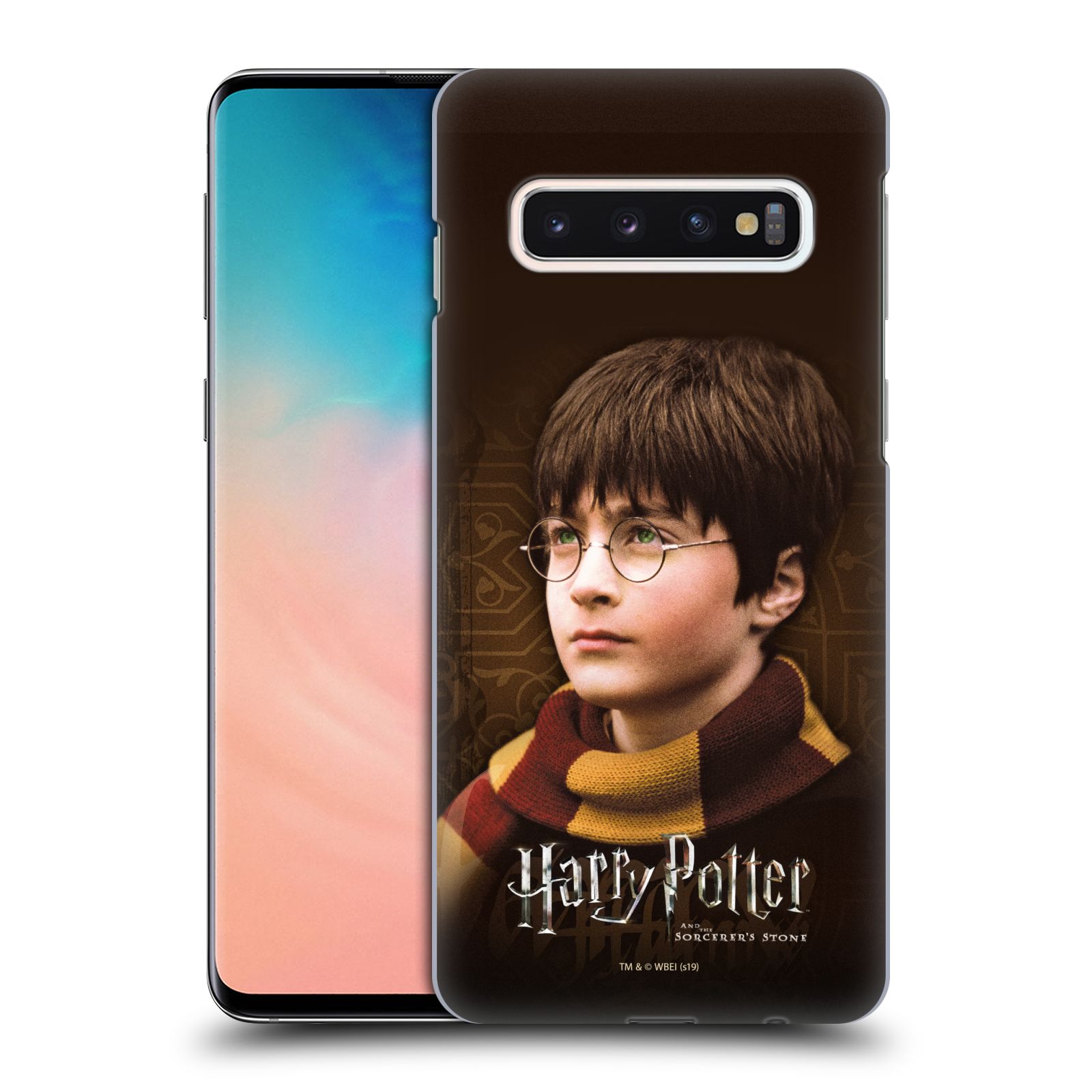 Pouzdro na mobil Samsung Galaxy S10 - HEAD CASE - Harry Potter s šálou