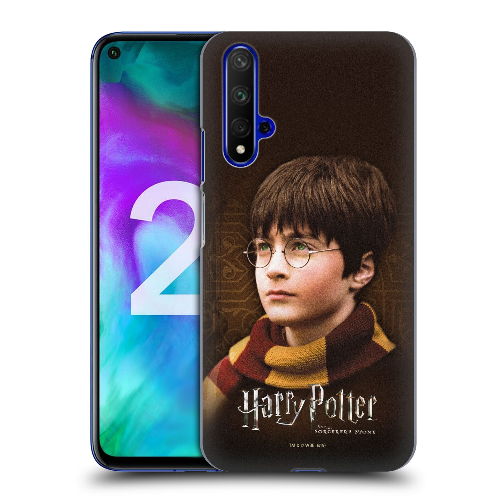 Pouzdro na mobil HONOR 20 - HEAD CASE - Harry Potter s šálou