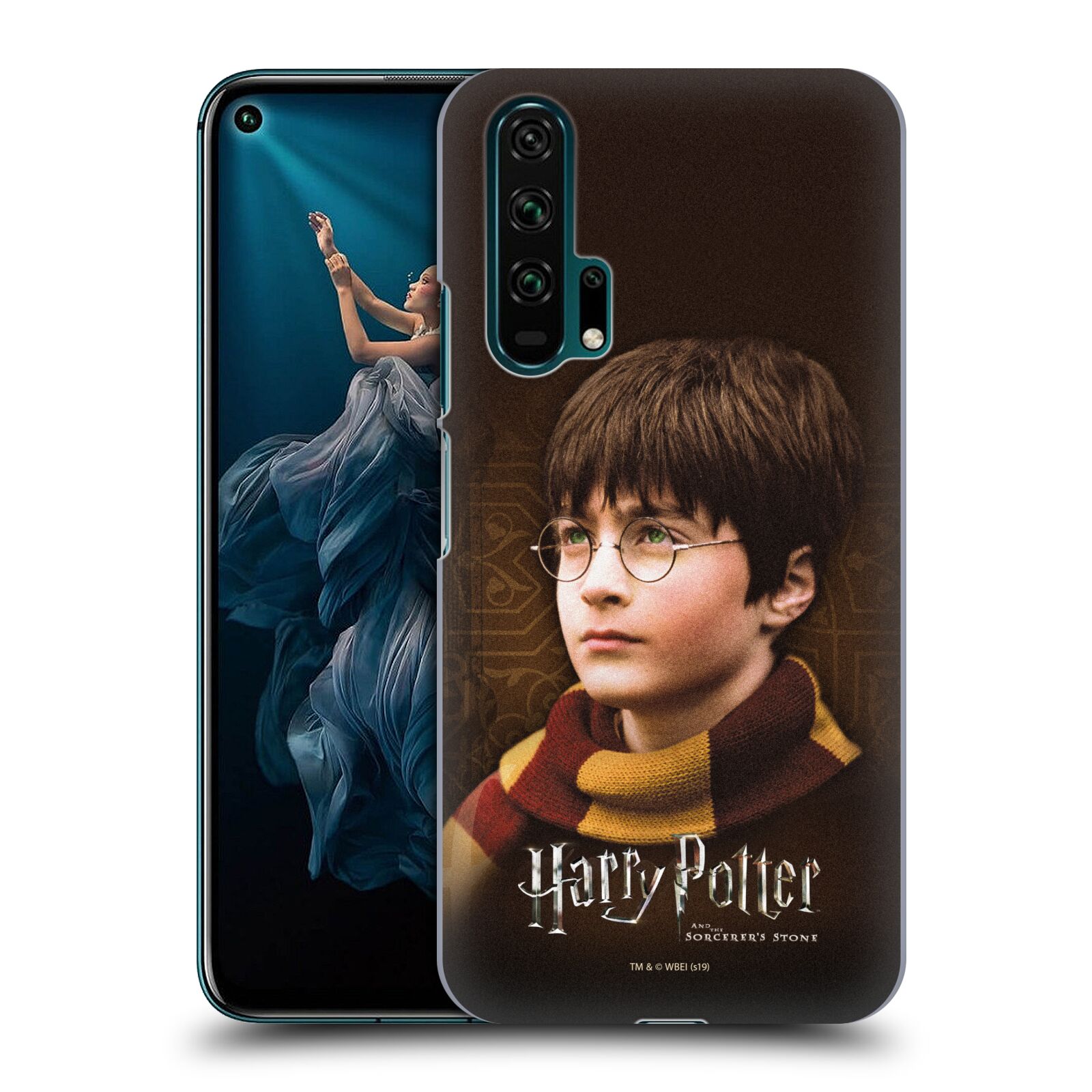 Pouzdro na mobil HONOR 20 PRO - HEAD CASE - Harry Potter s šálou