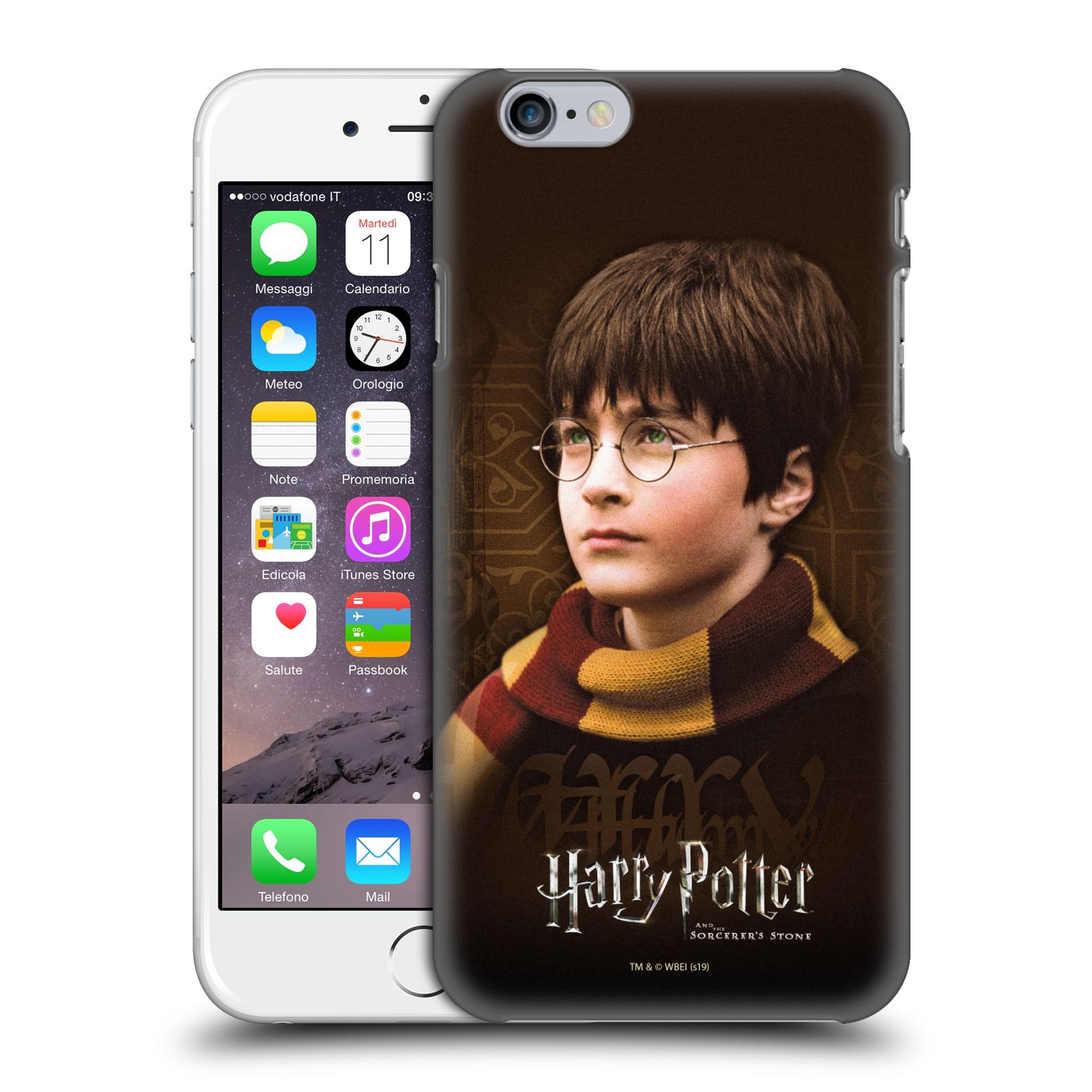 Pouzdro na mobil Apple Iphone 6/6S - HEAD CASE - Harry Potter s šálou