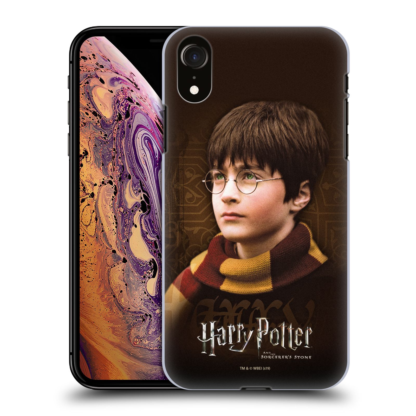 Pouzdro na mobil Apple Iphone XR - HEAD CASE - Harry Potter s šálou