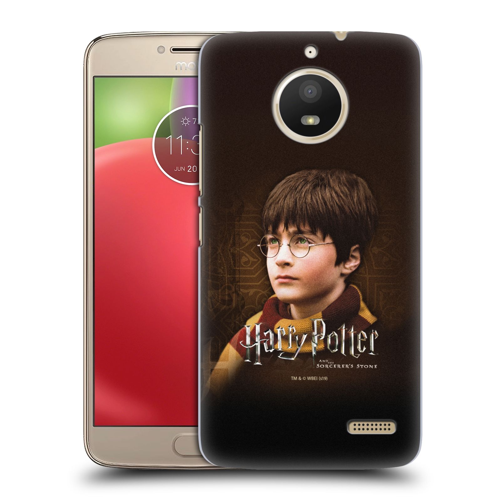 Pouzdro na mobil Lenovo Moto E4 - HEAD CASE - Harry Potter s šálou