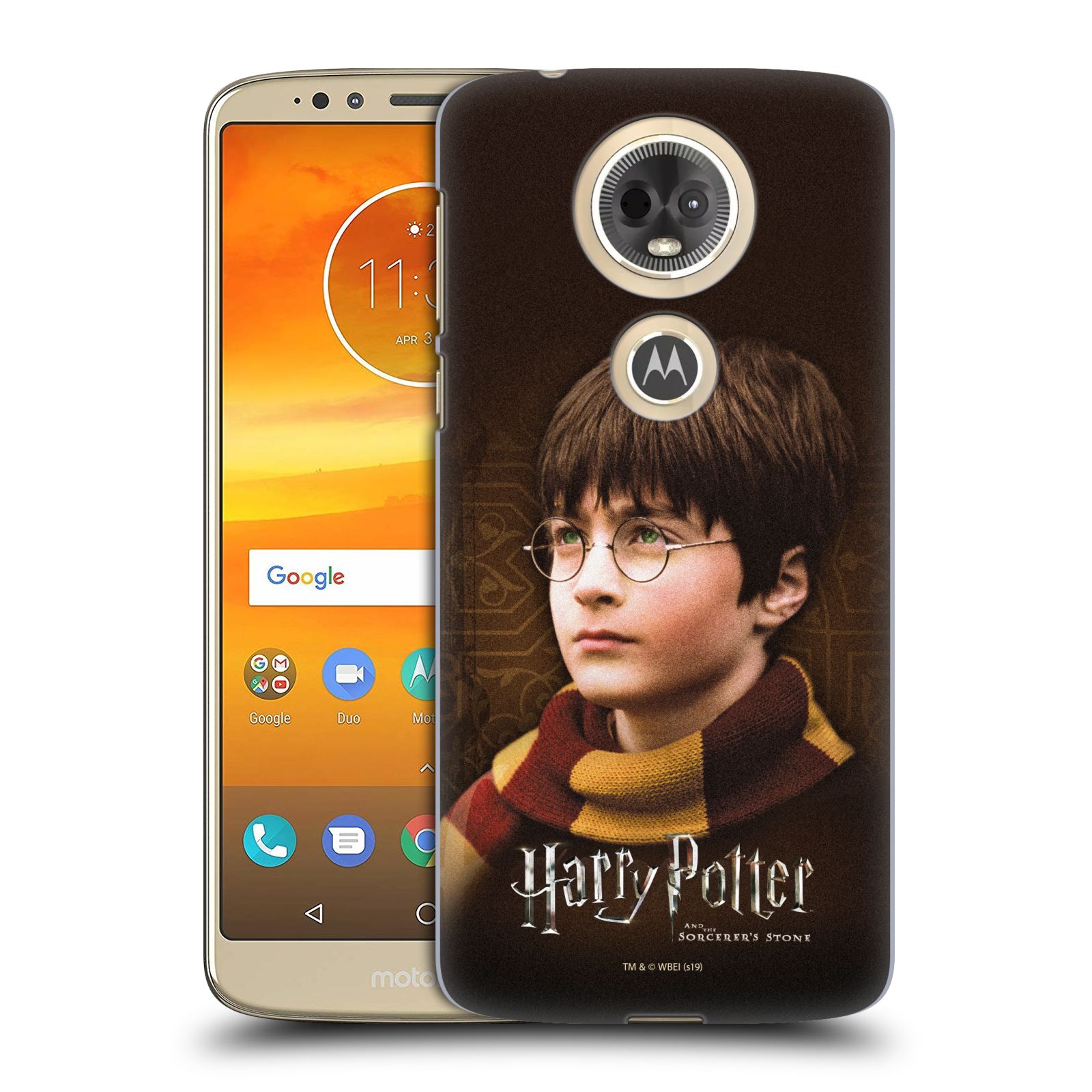 Pouzdro na mobil Motorola Moto E5 PLUS - HEAD CASE - Harry Potter s šálou