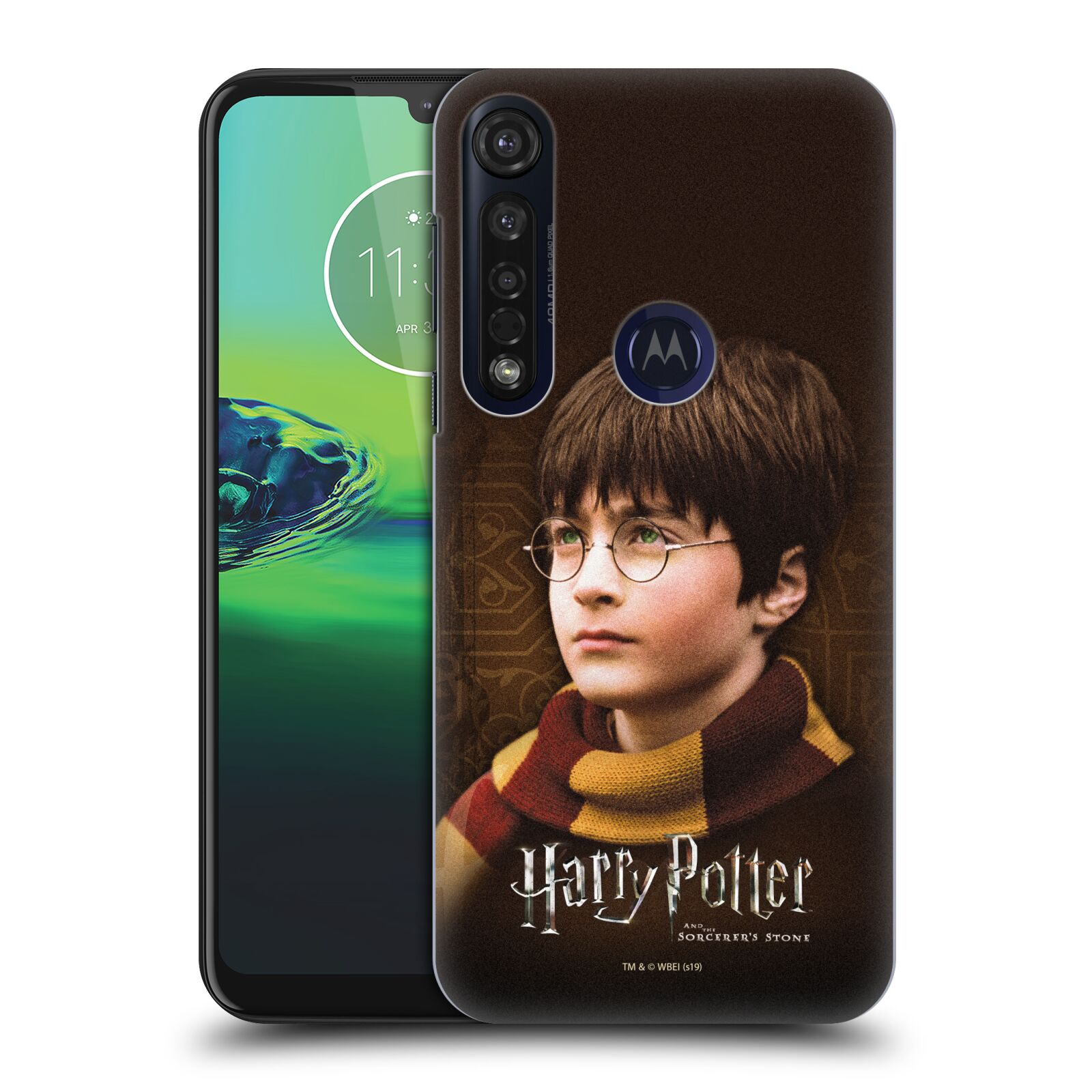 Pouzdro na mobil Motorola Moto G8 PLUS - HEAD CASE - Harry Potter s šálou