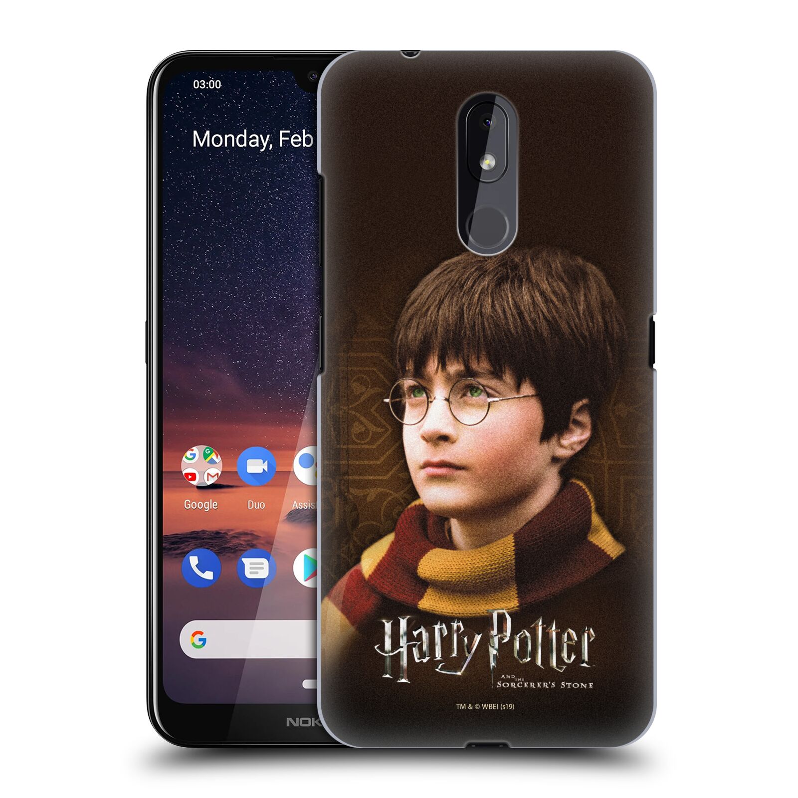Pouzdro na mobil Nokia 3.2 - HEAD CASE - Harry Potter s šálou