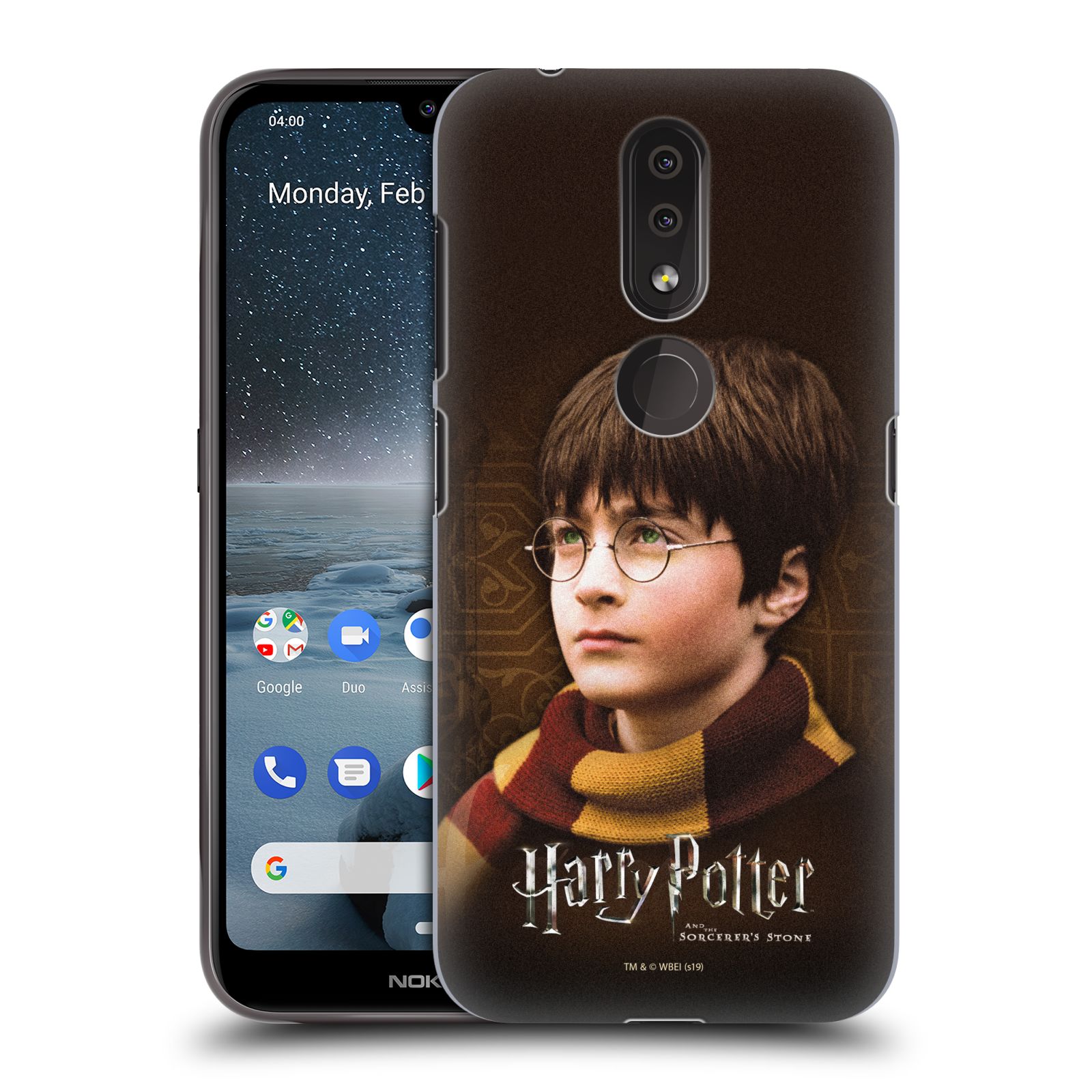 Pouzdro na mobil Nokia 4.2 - HEAD CASE - Harry Potter s šálou