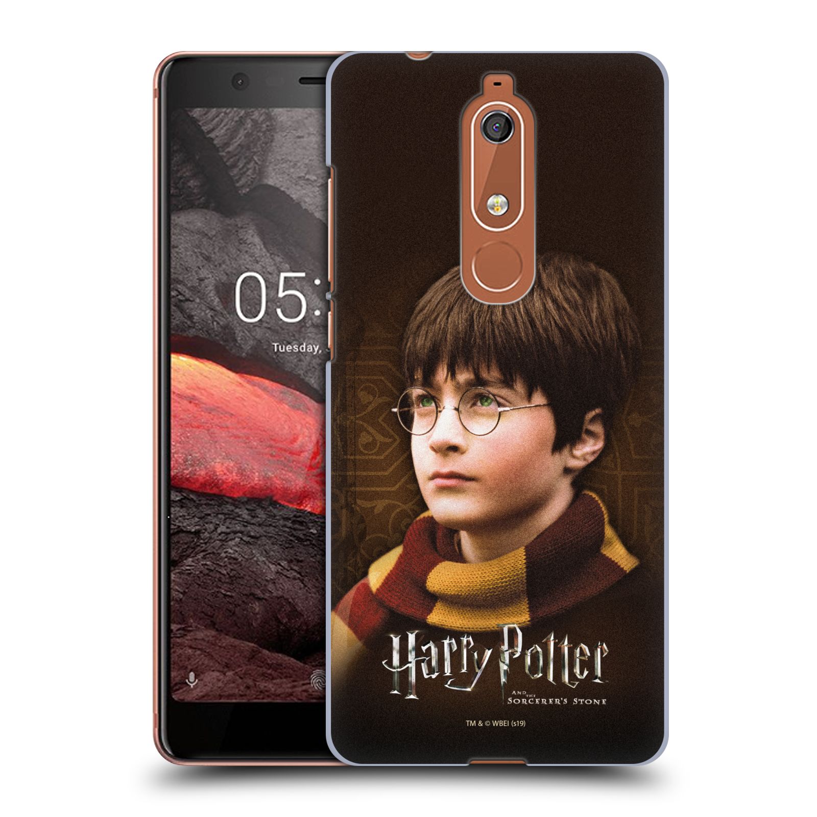 Pouzdro na mobil Nokia 5.1 - HEAD CASE - Harry Potter s šálou