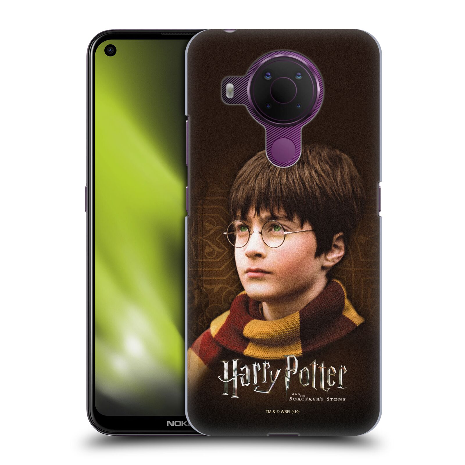 Pouzdro na mobil Nokia 5.4 - HEAD CASE - Harry Potter s šálou