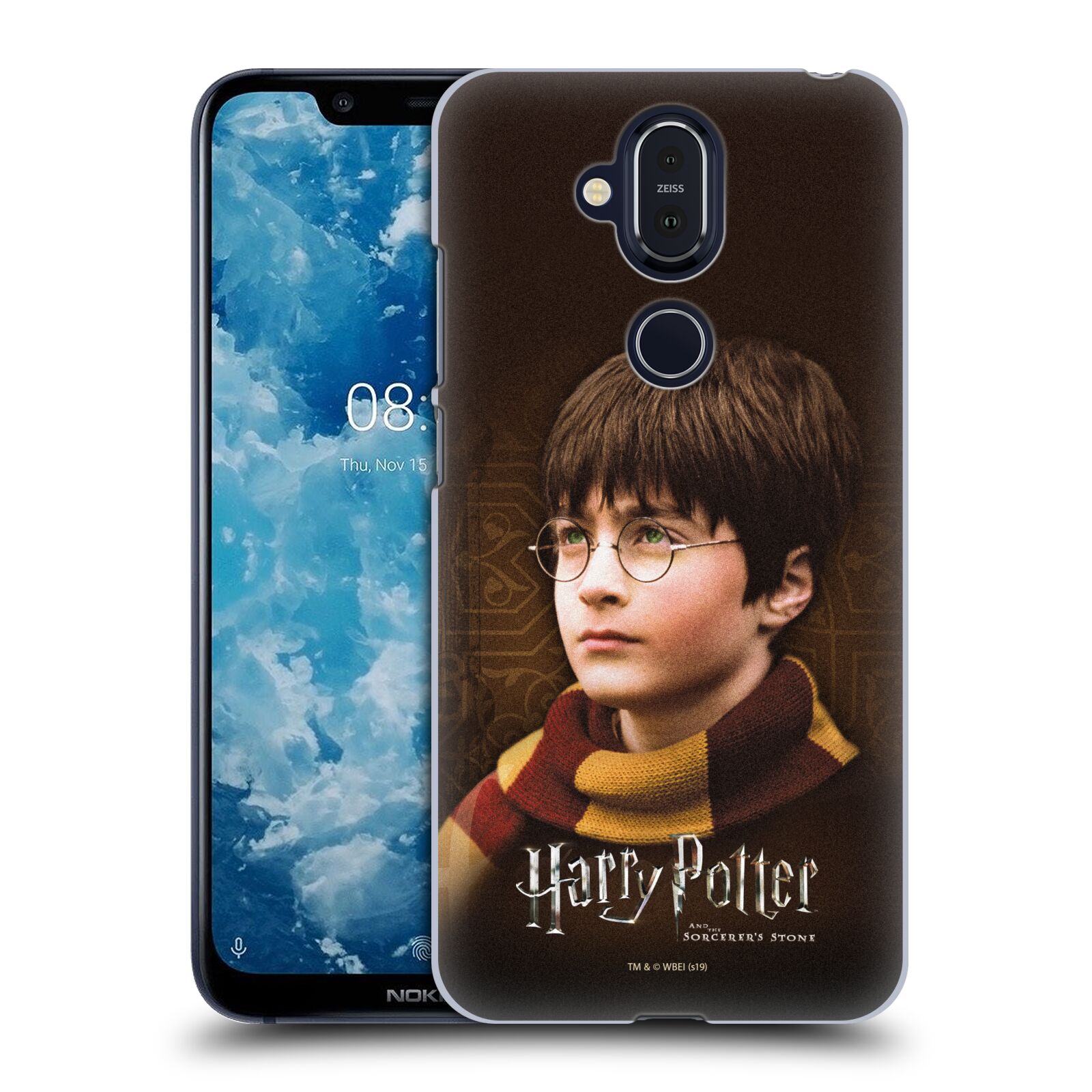 Pouzdro na mobil NOKIA 8.1 - HEAD CASE - Harry Potter s šálou